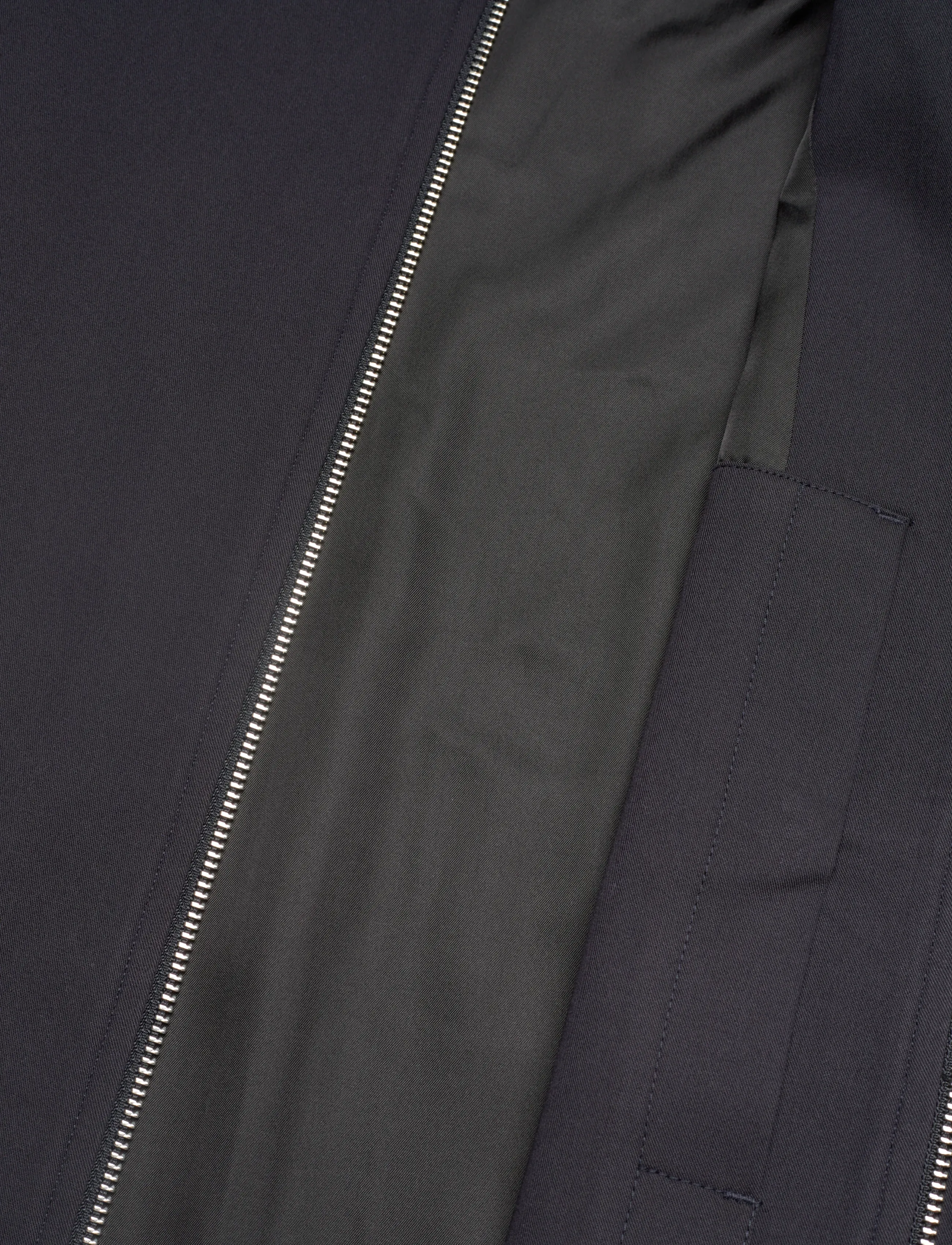 Shine Original - Overshirt with zip - män - navy - 4