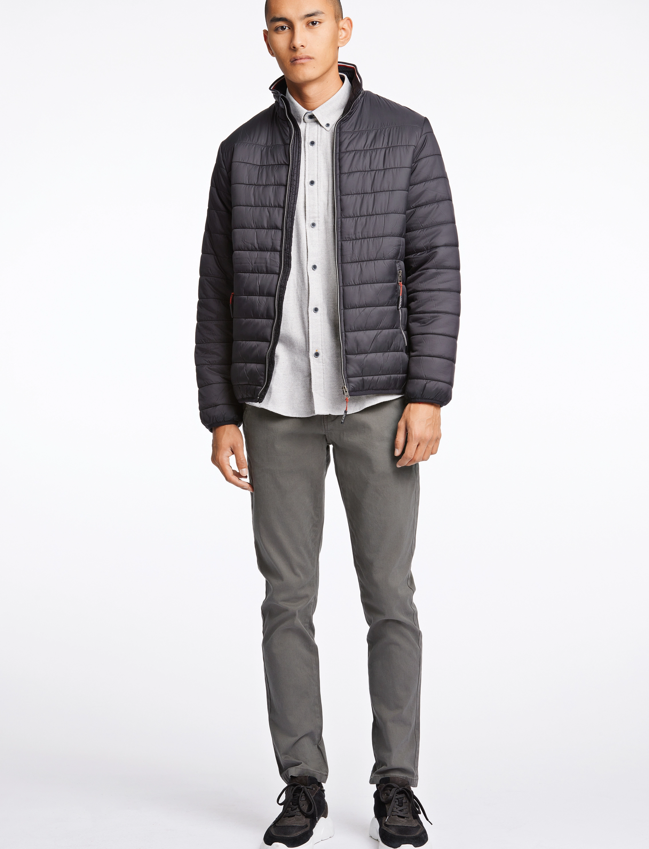 Shine Original - Light weight quilted jacket - lyhyet takit - black - 4