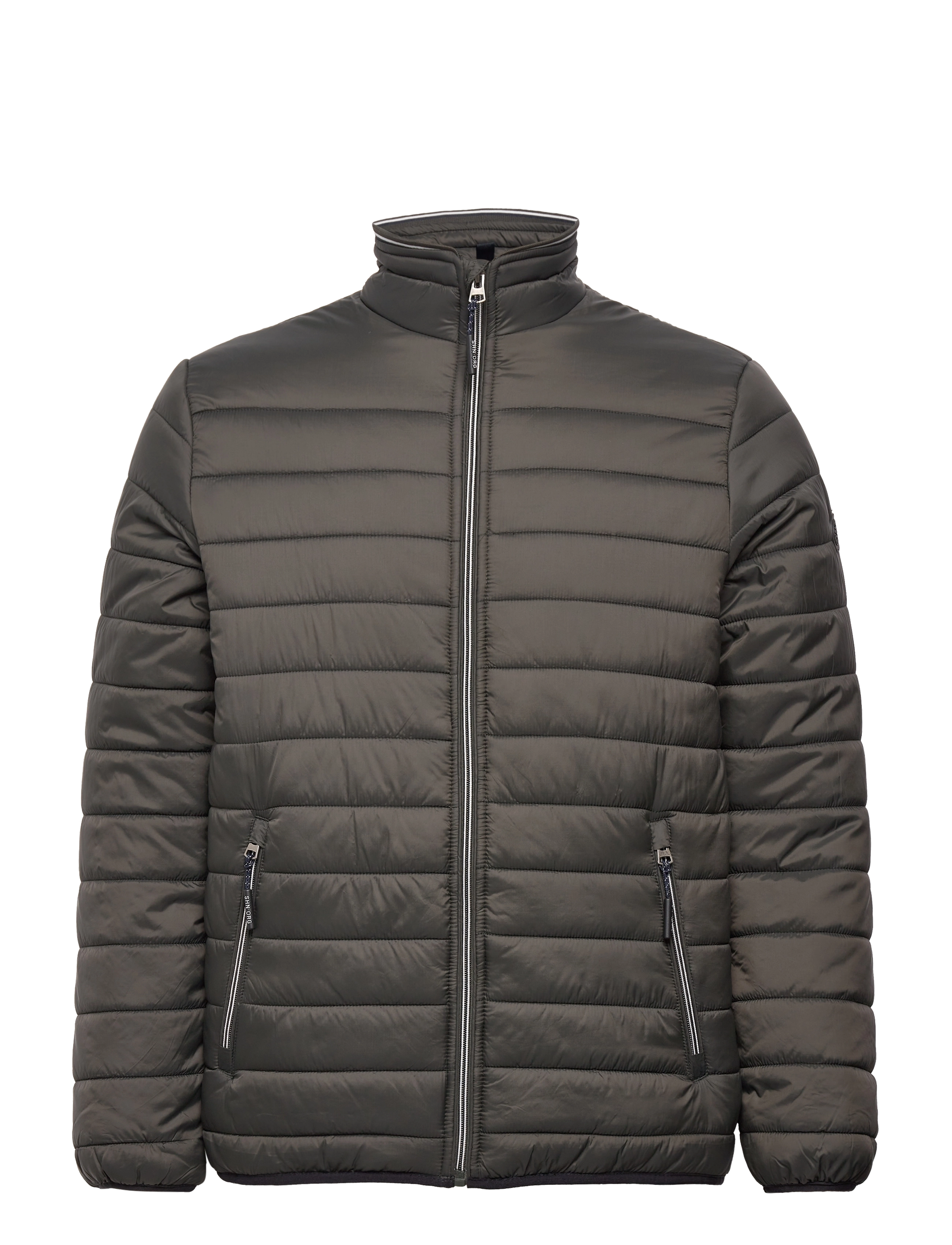 SHINE ORIGINAL Hell Weight Quilted Jacke Grau - L - Herren