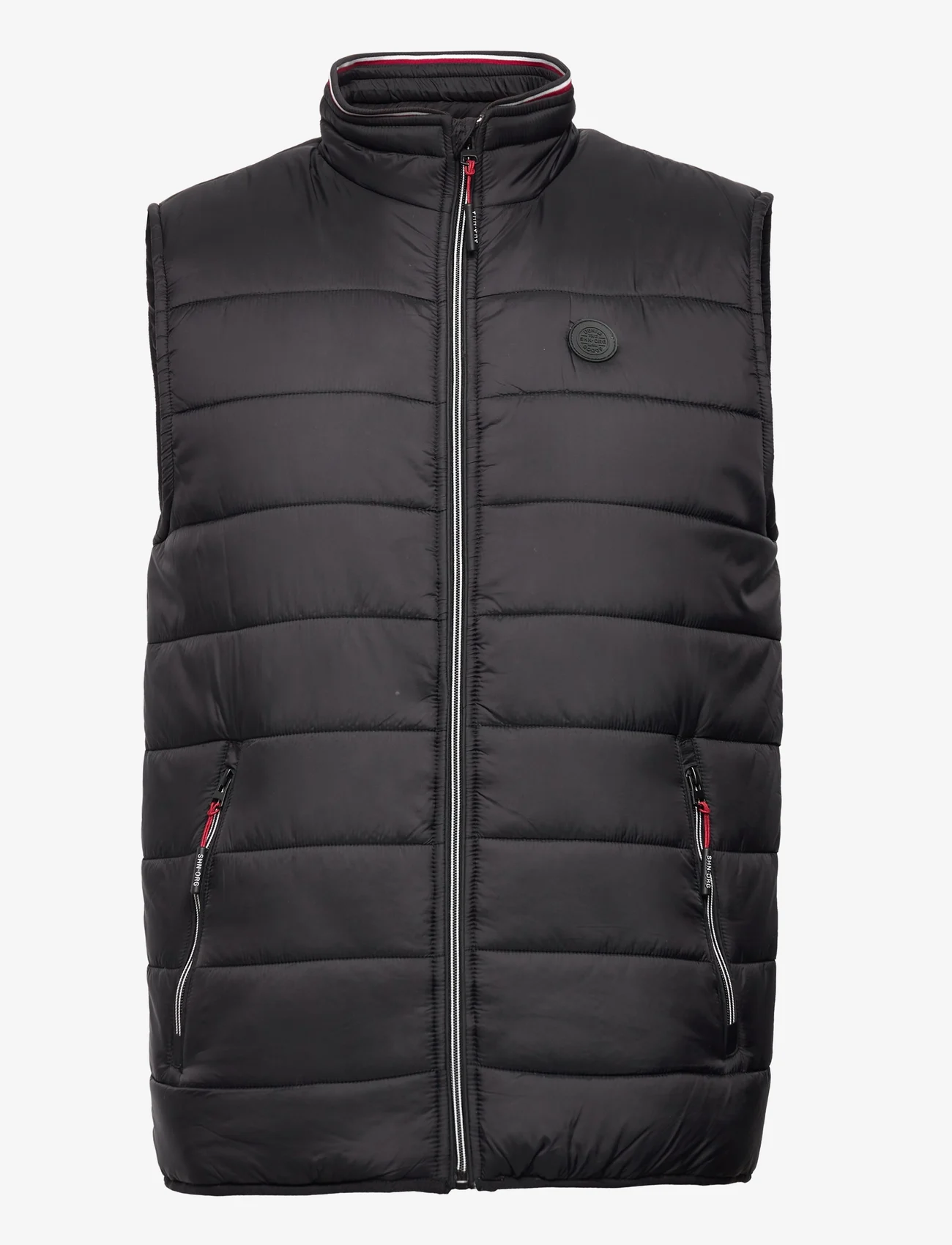 Shine Original - Light weight quilted waistcoat - vests - black - 0