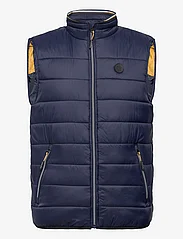 Shine Original - Light weight quilted waistcoat - vests - navy - 0