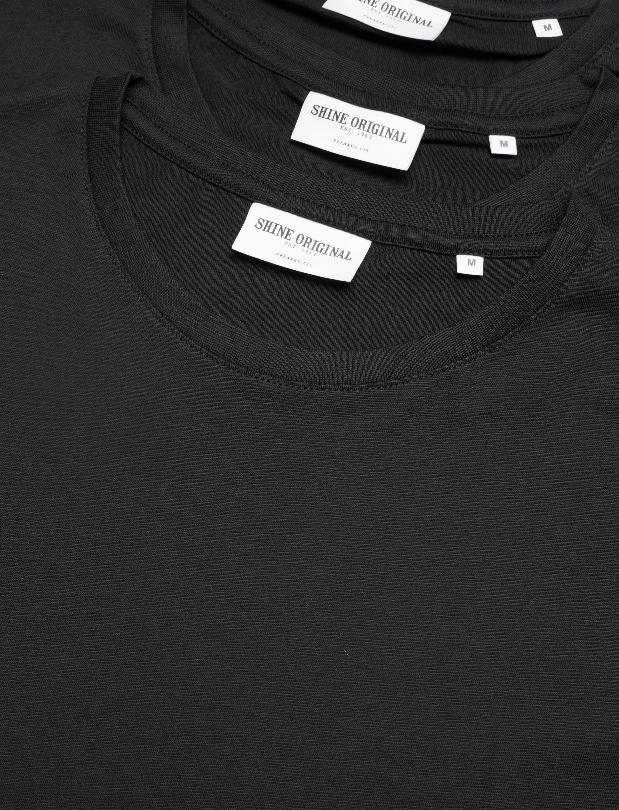 Shine Original - 3-pack tee S/S - laveste priser - black - 2