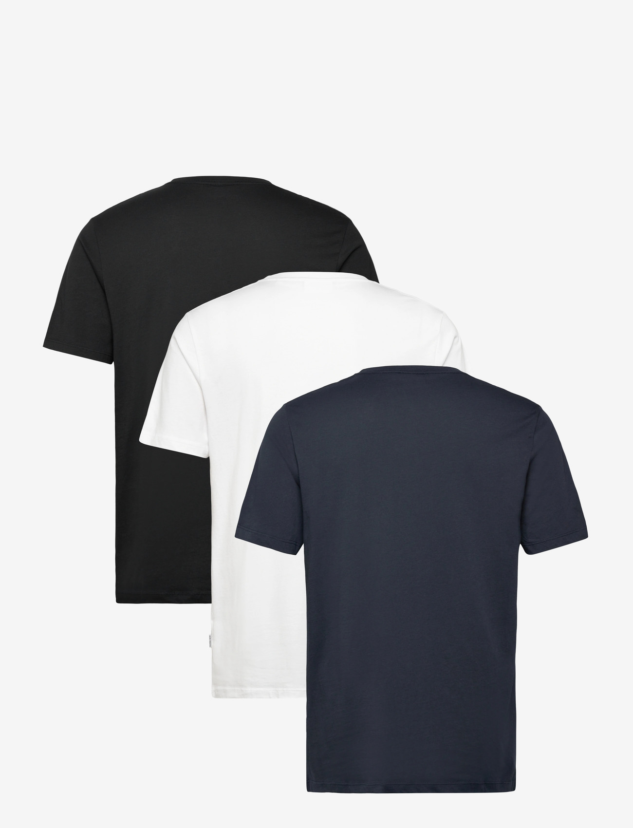 Shine Original - 3-pack tee S/S - efterårstøj - bl-wh-na - 1