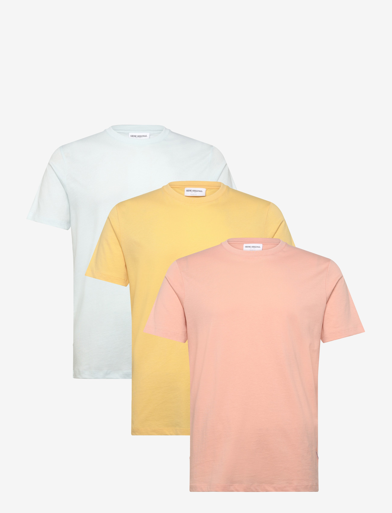 Shine Original - 3-pack tee S/S - autumn clothing - multi 2 - 0