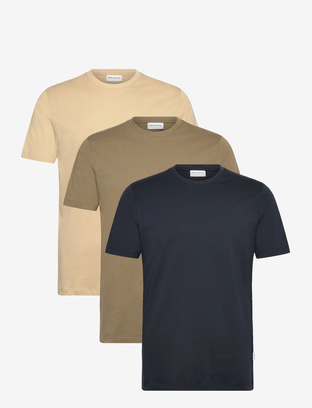 Shine Original - 3-pack tee S/S - efterårstøj - na-sa-ar - 0