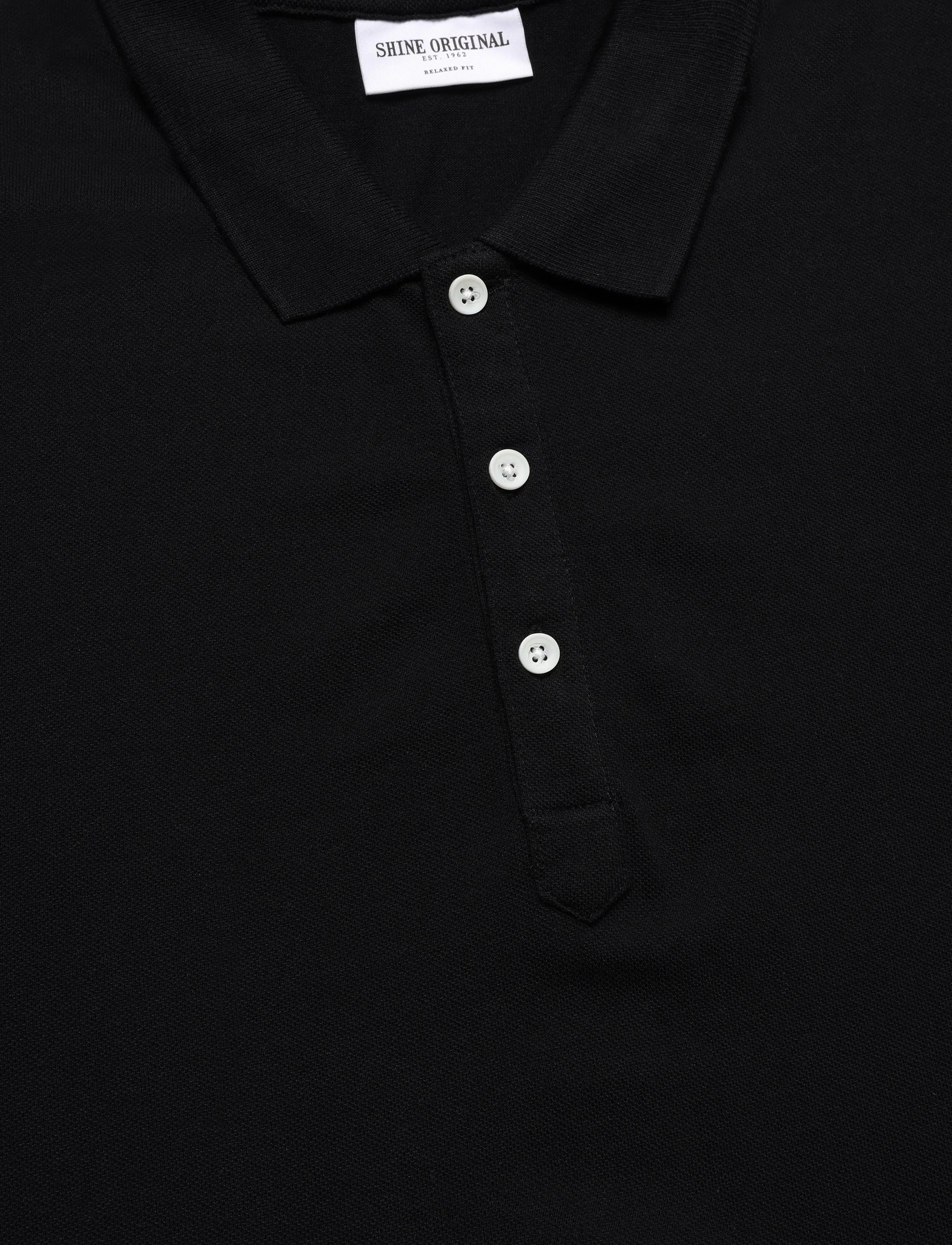 Shine Original - Polo shirt - die niedrigsten preise - black - 5