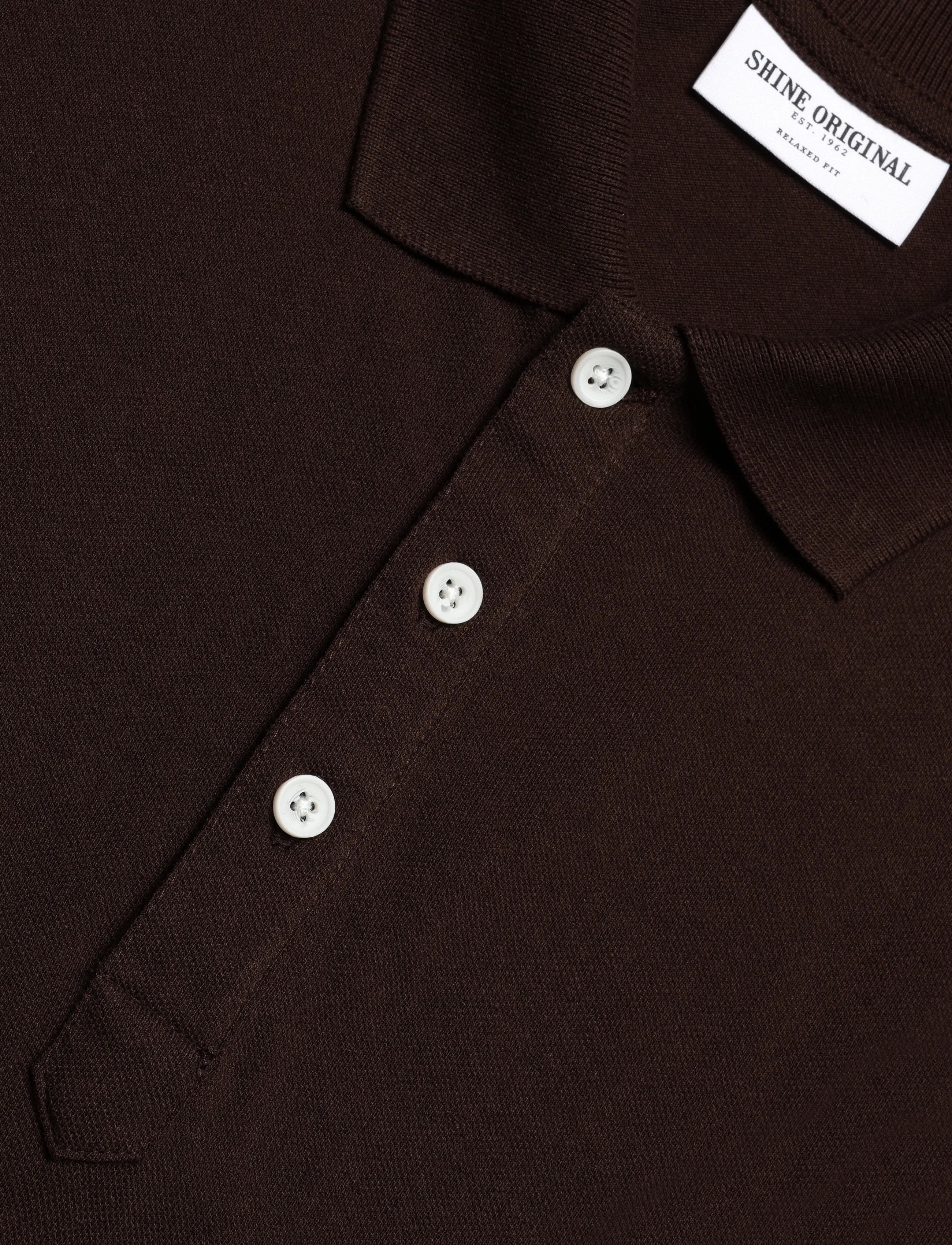 Shine Original - Polo shirt - madalaimad hinnad - dk brown - 5