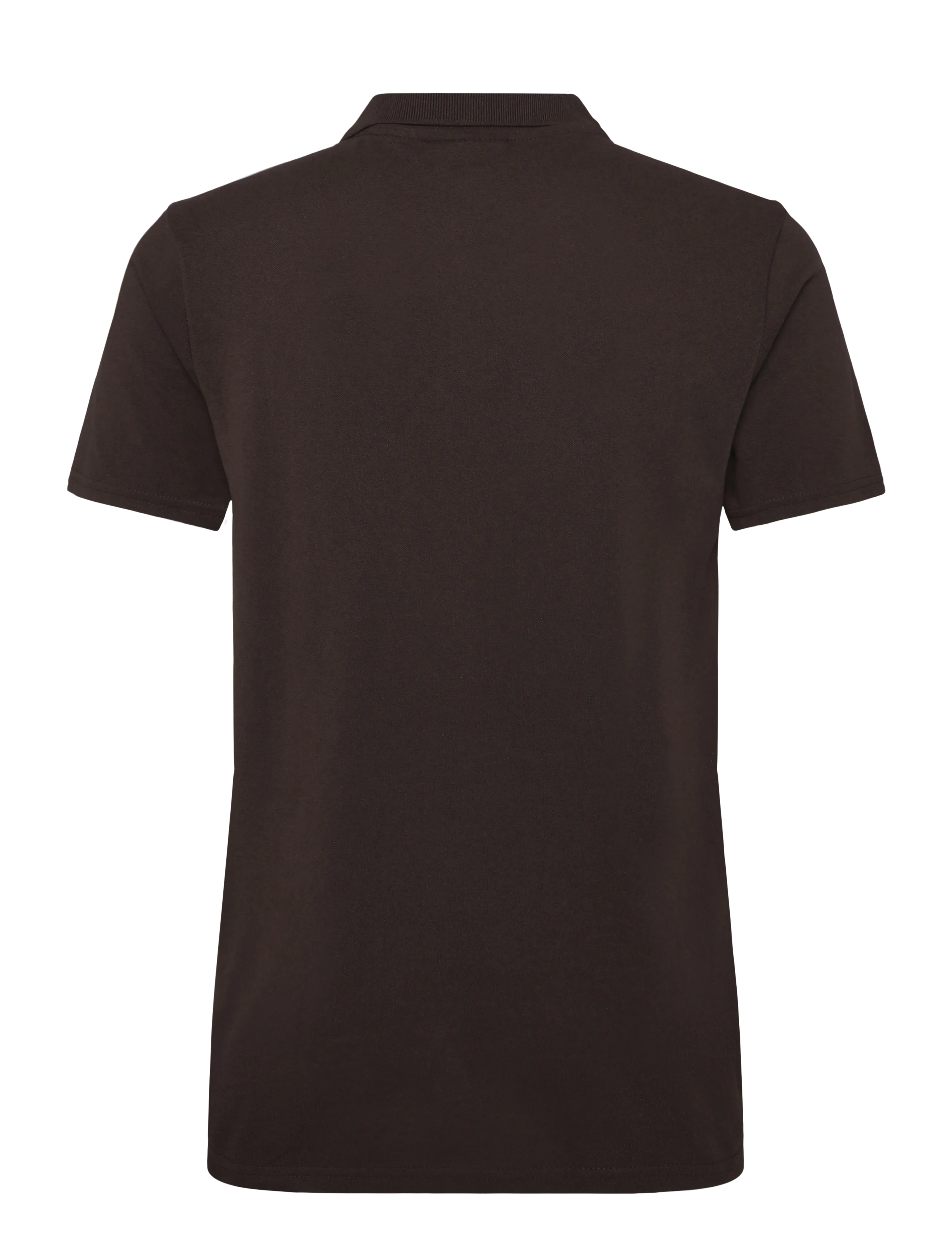Shine Original - Polo shirt w?. split neck - madalaimad hinnad - dk brown - 2