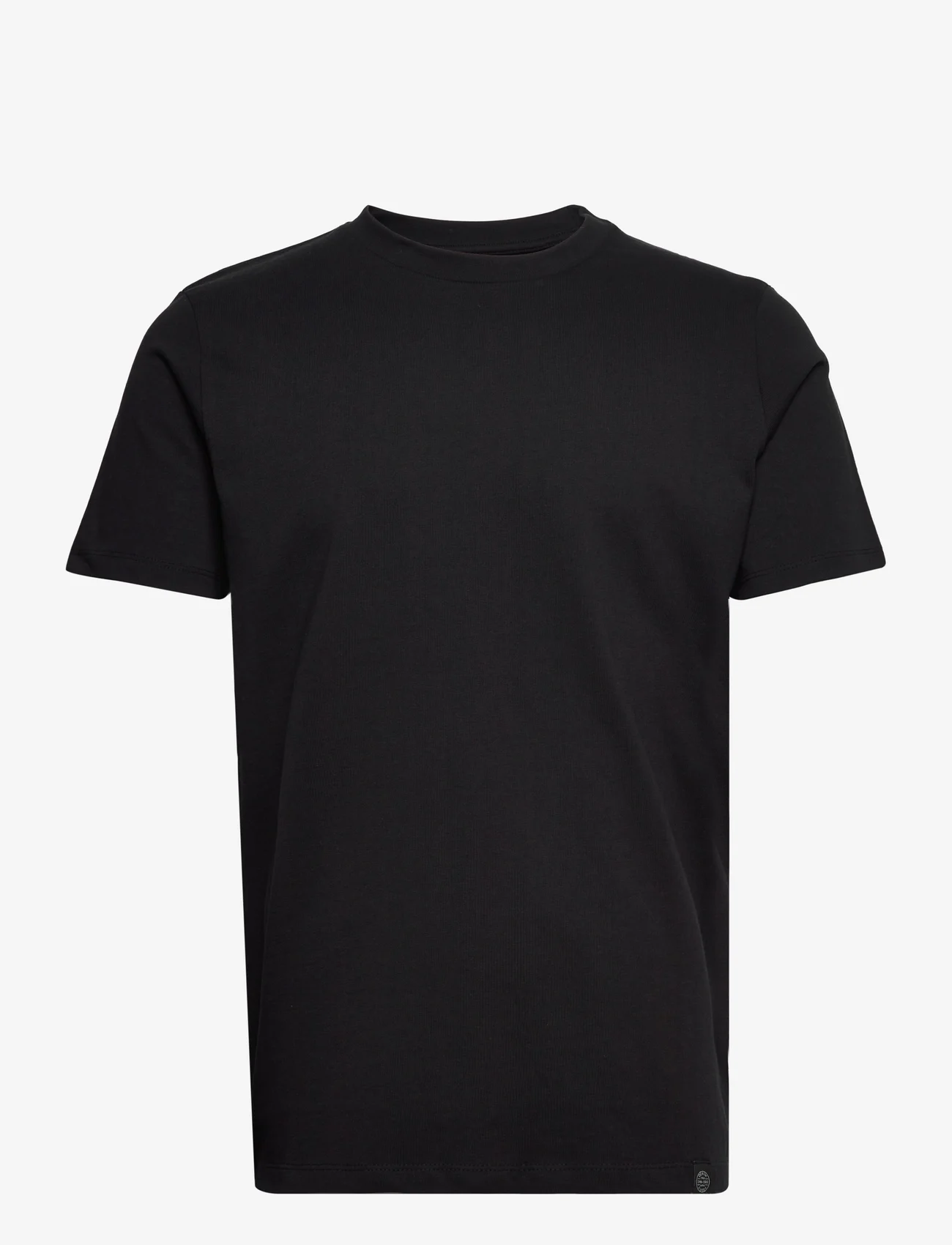 Shine Original - O-neck tee S/S - basic t-shirts - black - 0
