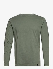 Shine Original - G/D brand carrier tee L/S - lowest prices - dk army - 0