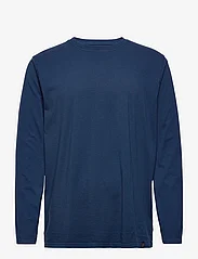 Shine Original - G/D brand carrier tee L/S - basic t-shirts - dk blue - 0