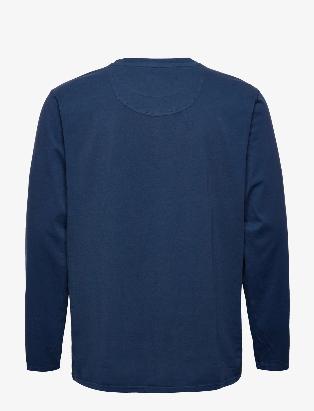Shine Original - G/D brand carrier tee L/S - basic t-shirts - dk blue - 1