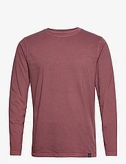 Shine Original - G/D brand carrier tee L/S - basic t-shirts - dk red - 0