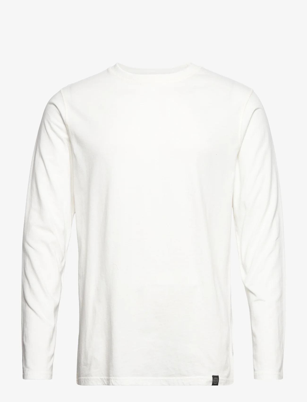 Shine Original - G/D brand carrier tee L/S - basic t-shirts - off white - 0