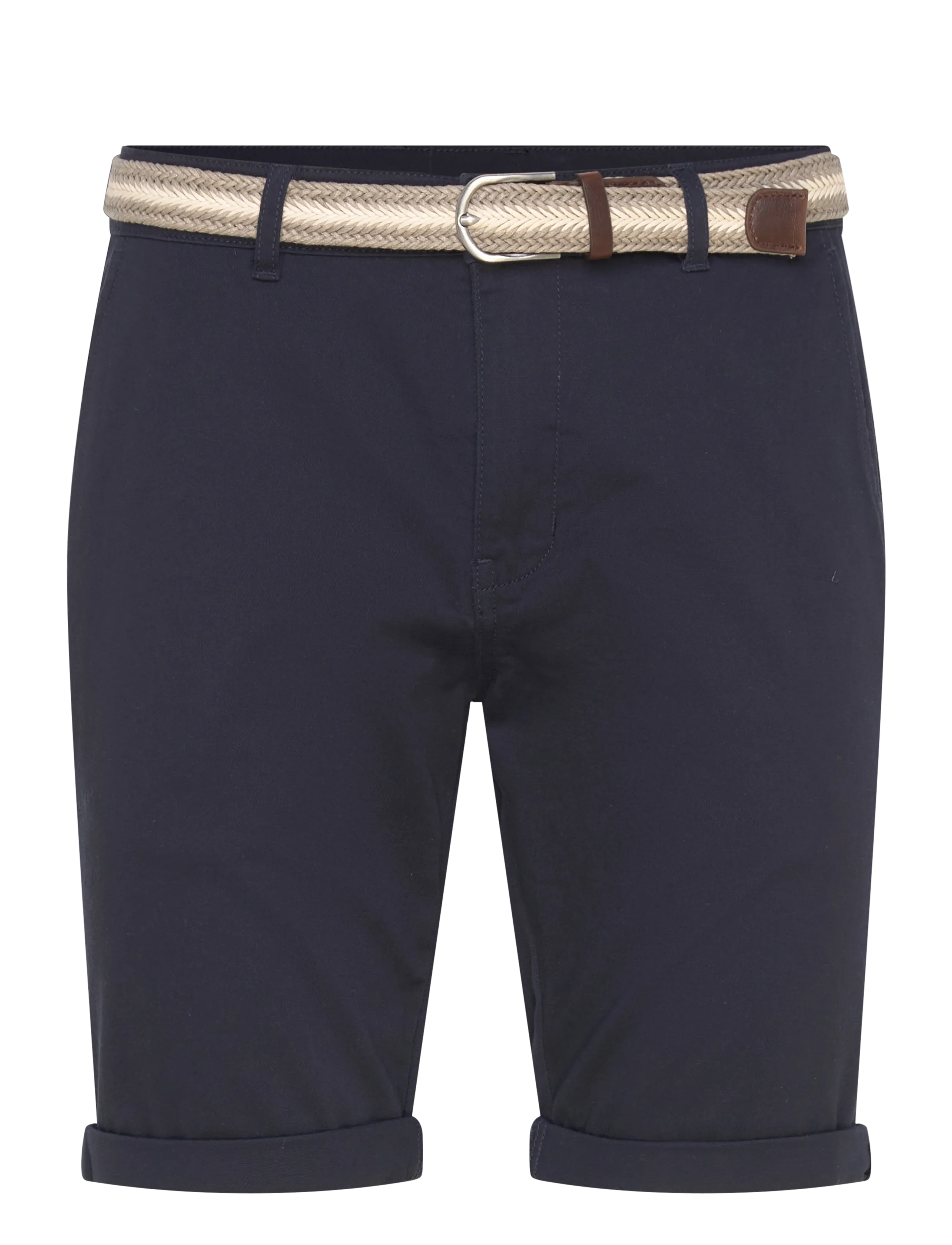 Shine Original Superflex chino shorts w?. belt - Shorts - NAVY / navy
