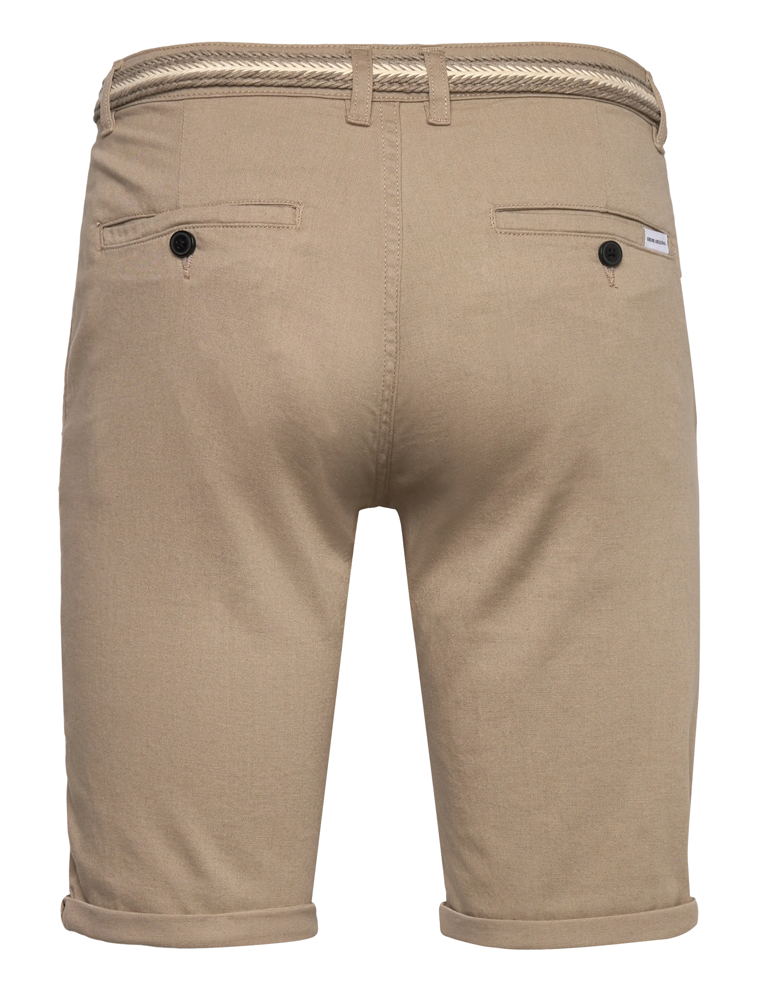 Shine Original - Superflex chino shorts w?. belt - chinos shorts - sand - 2