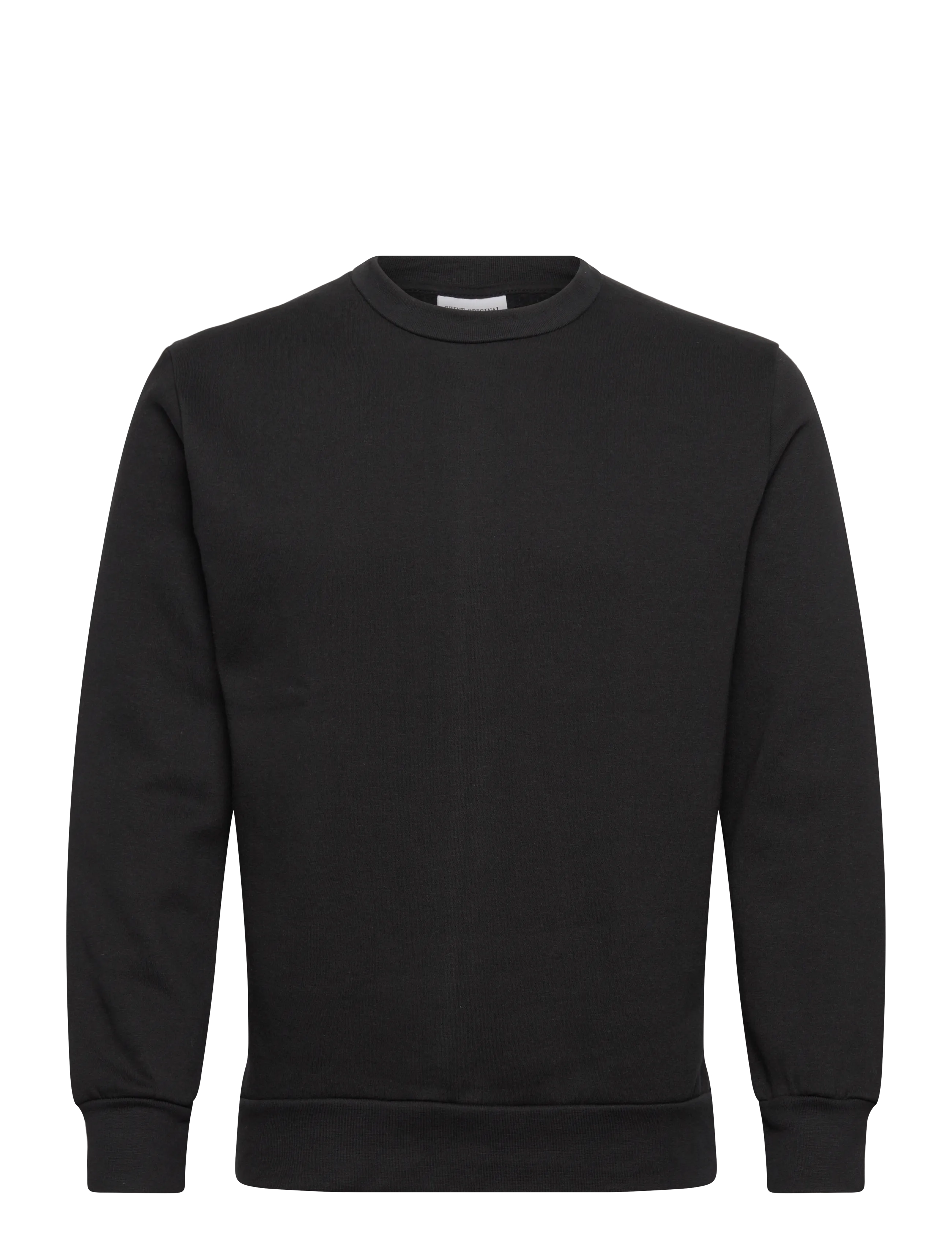 Crew neck sweat - BLACK