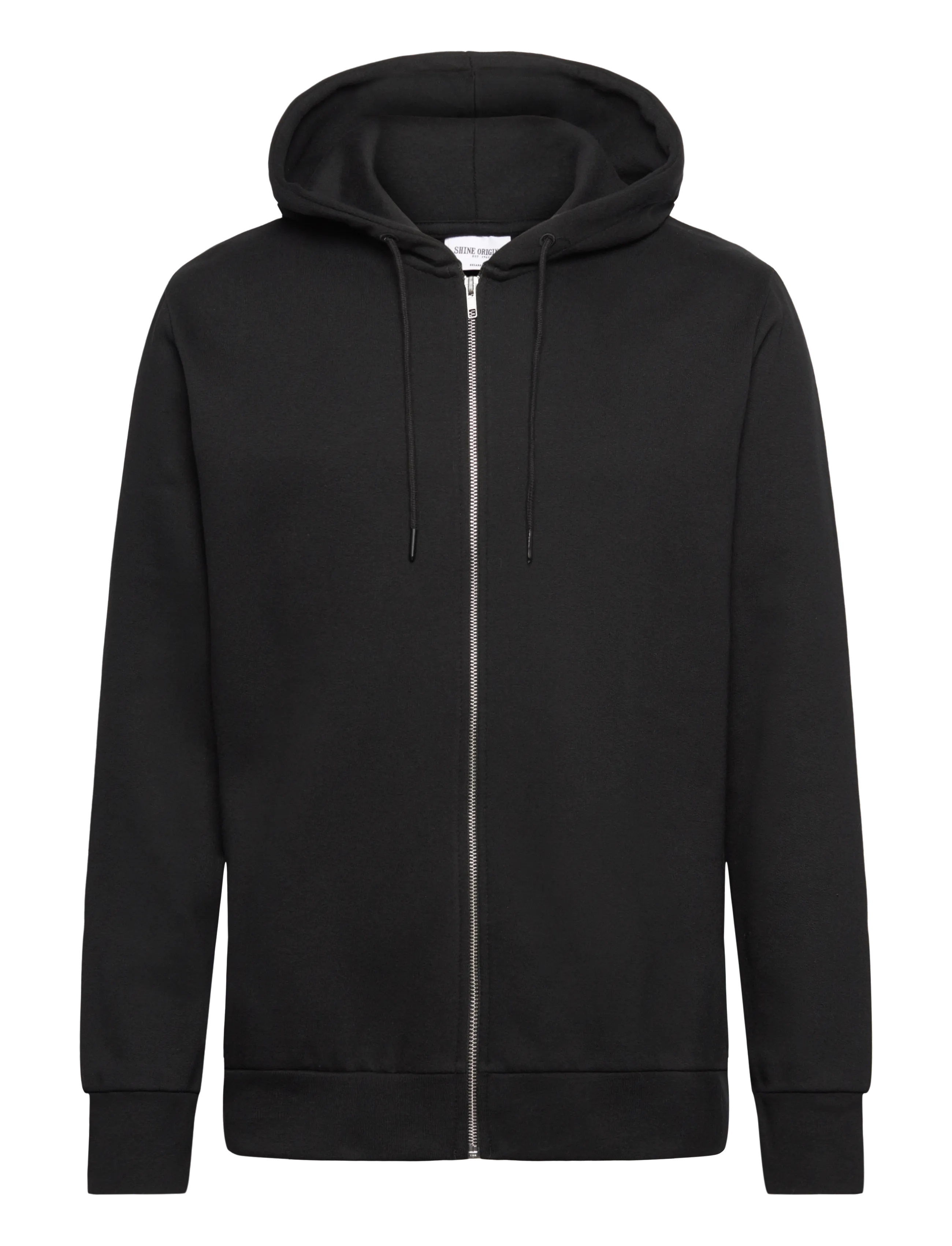 Shine Original Sweat hoodie w?. zip - Kleidung - BLACK / black