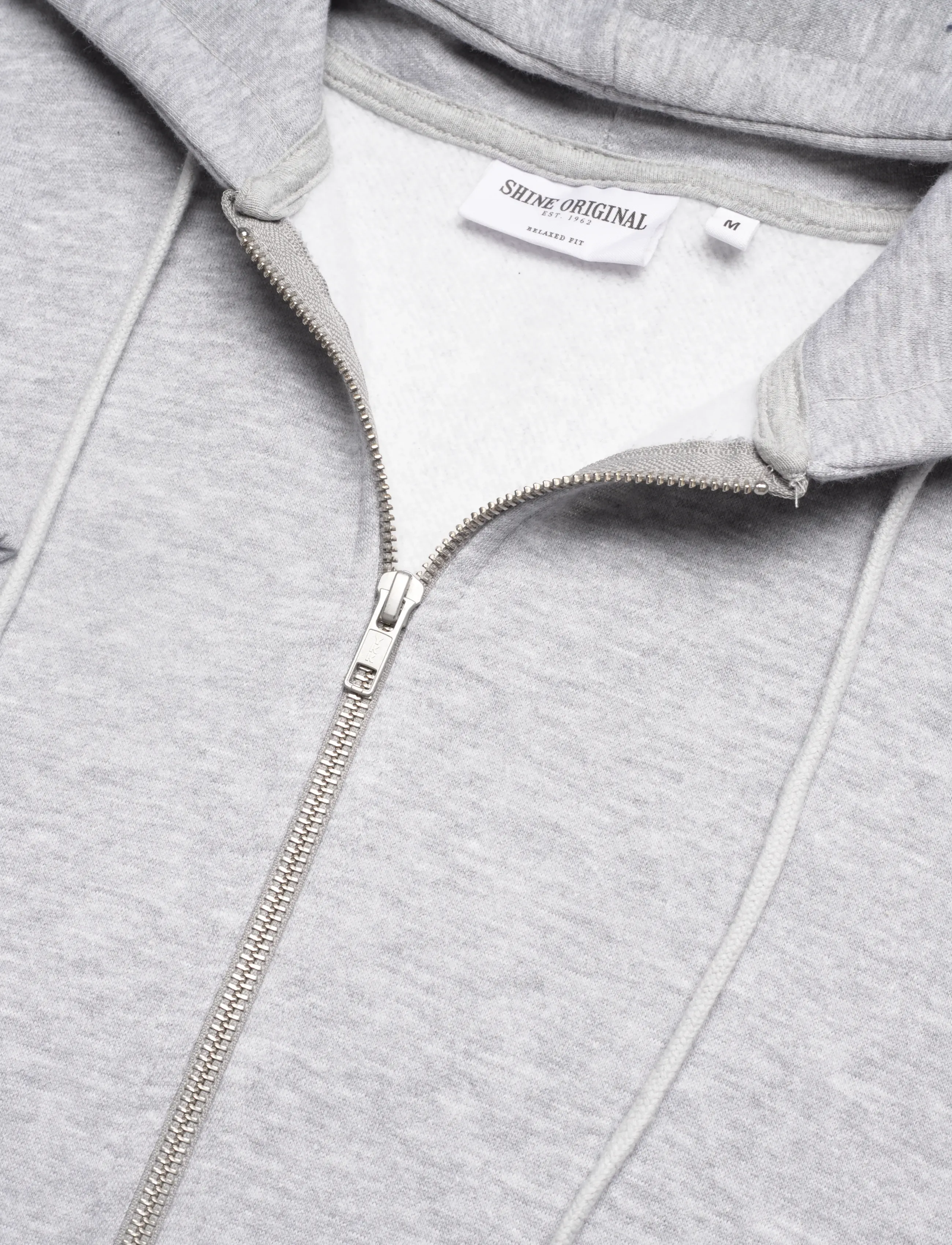 Shine Original - Sweat hoodie w?. zip - sweatshirts - grey mel - 2
