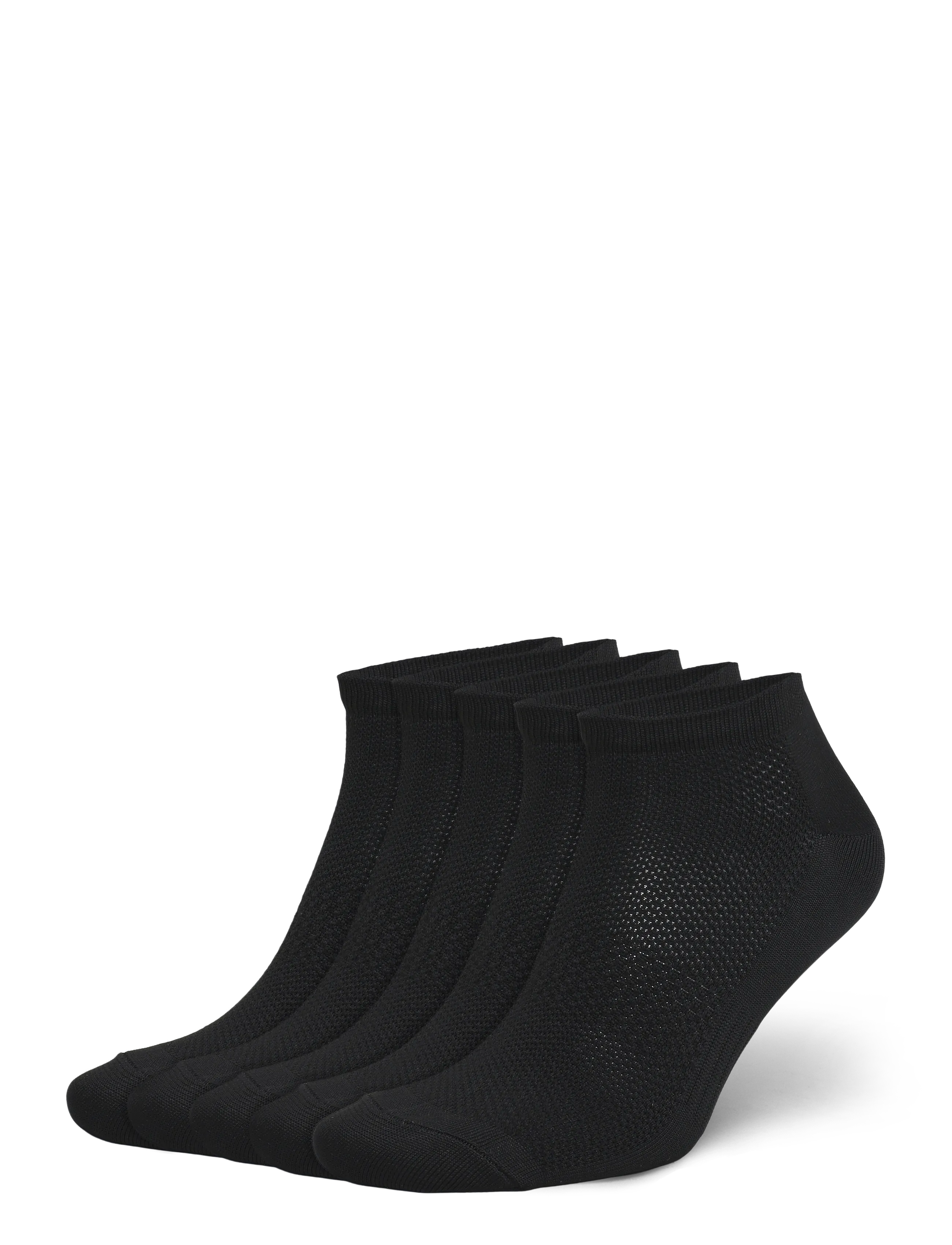Shine Original Low cut sport socks 5 pack - Undertøj - BLACK / black