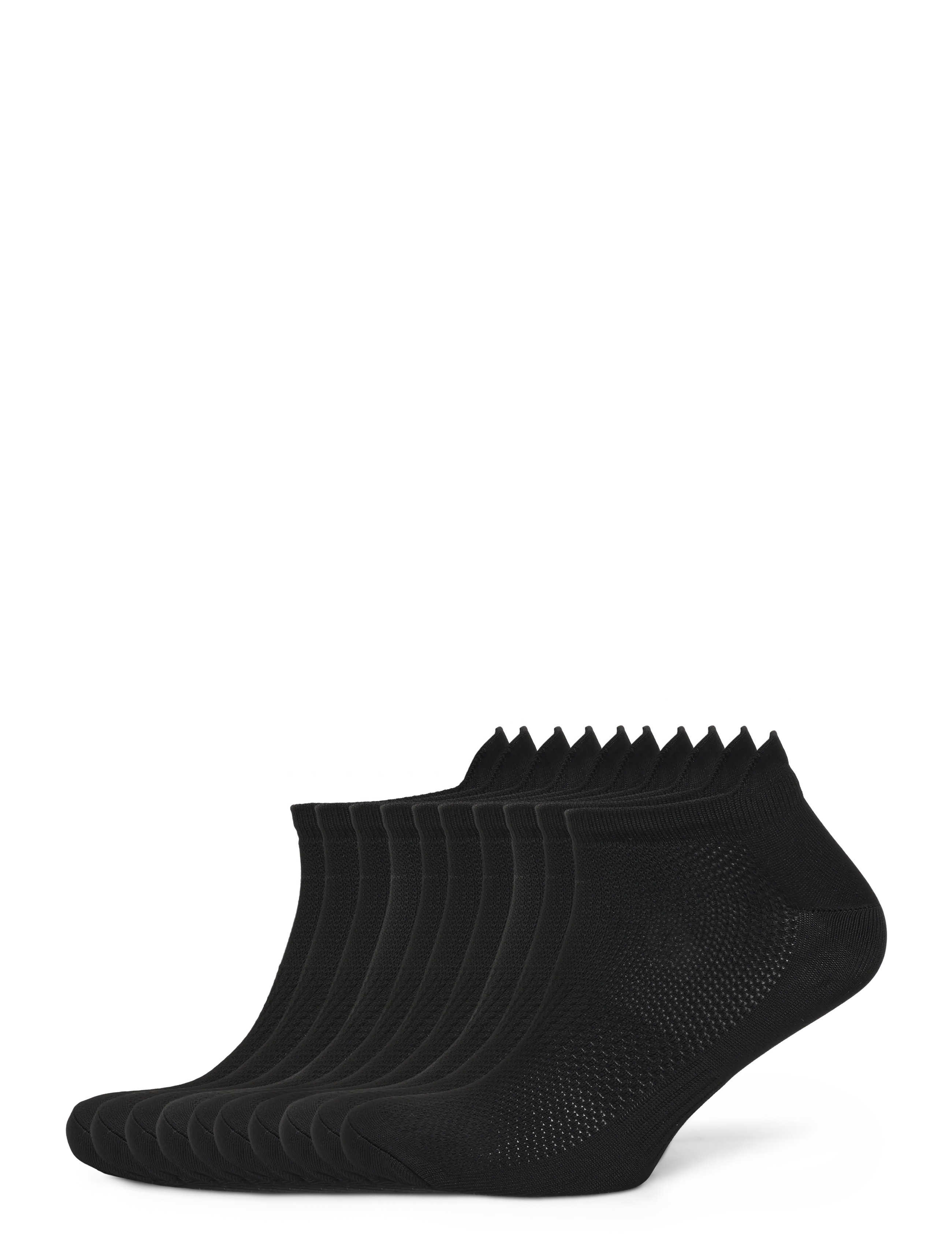 SHINE ORIGINAL Low Cut Sport Socken 10 Pack Schwarz - 40-47 - Herren