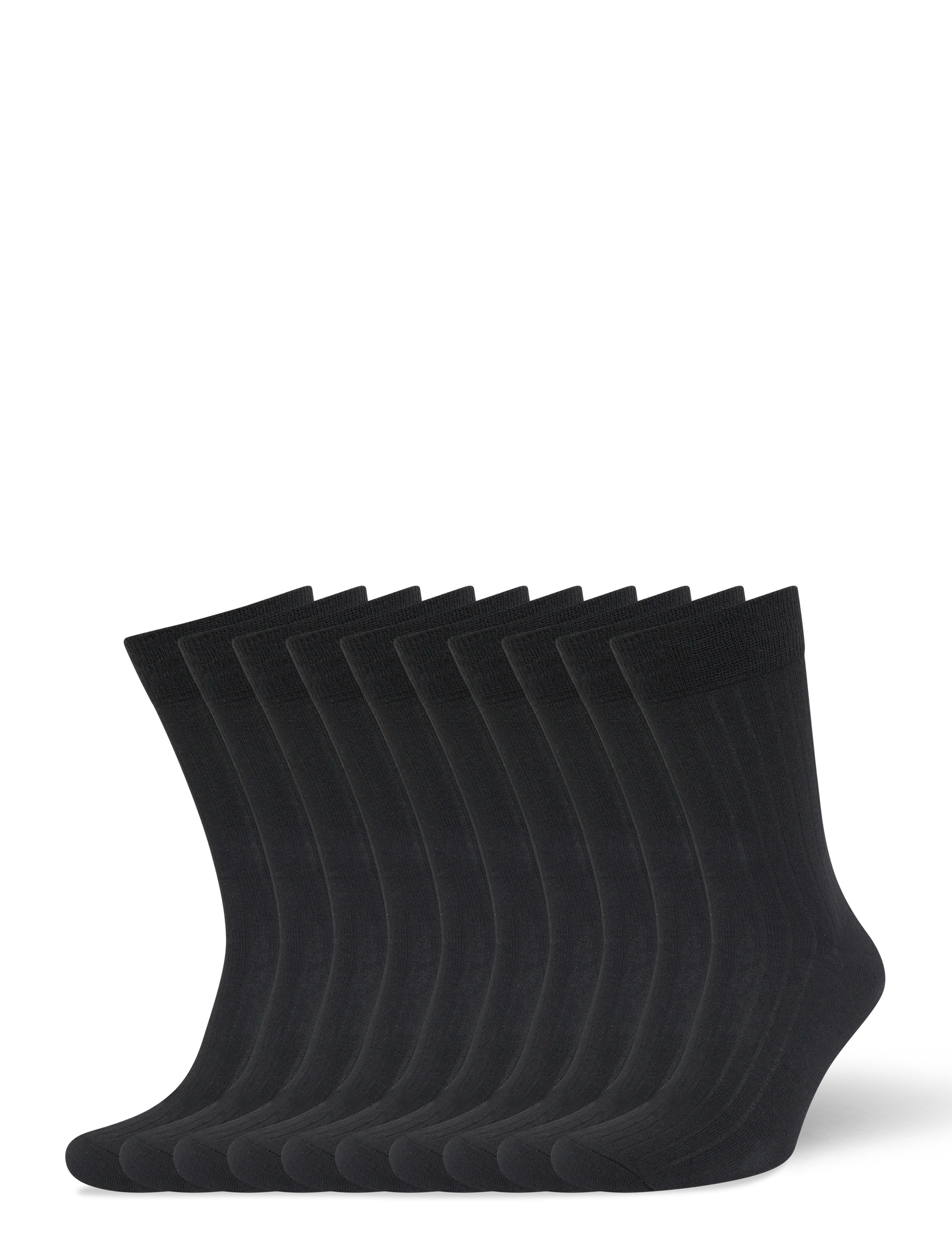 Shine Original 10 pack neddel drop sock - Sokid - BLACK / black