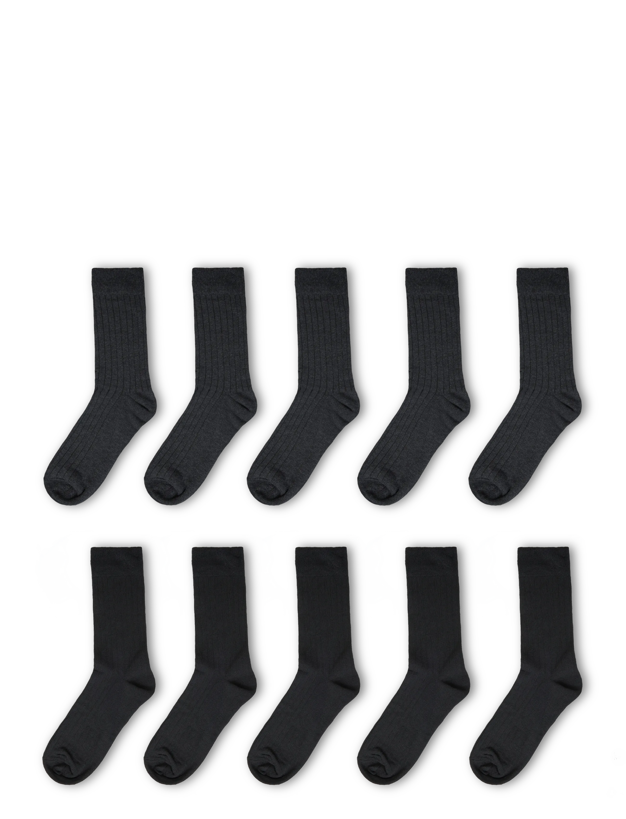 Shine Original - 10 pack neddel drop sock - madalaimad hinnad - bl-gr - 1