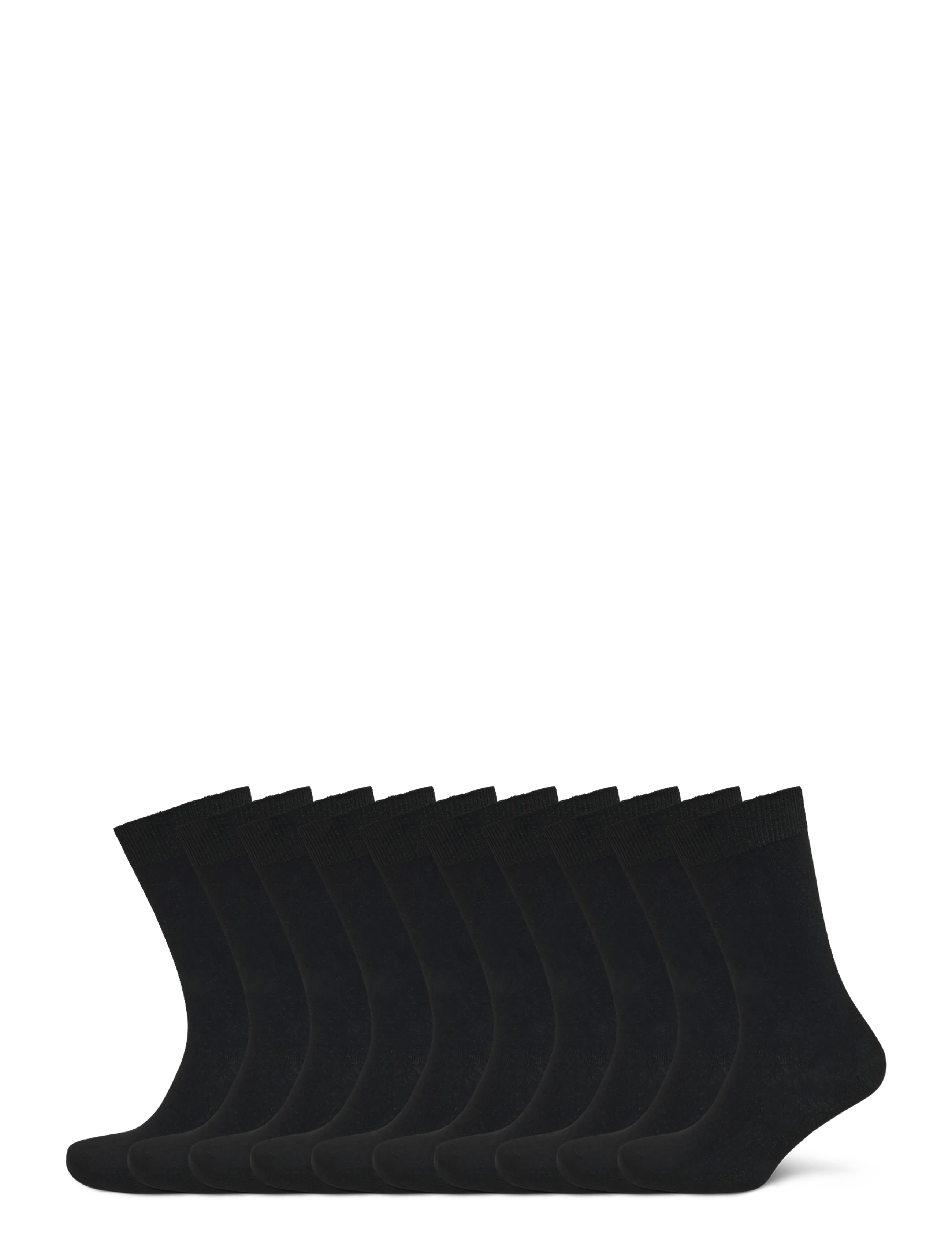 Shine Original Solid 10 pack socks - Underwear - BLACK / black