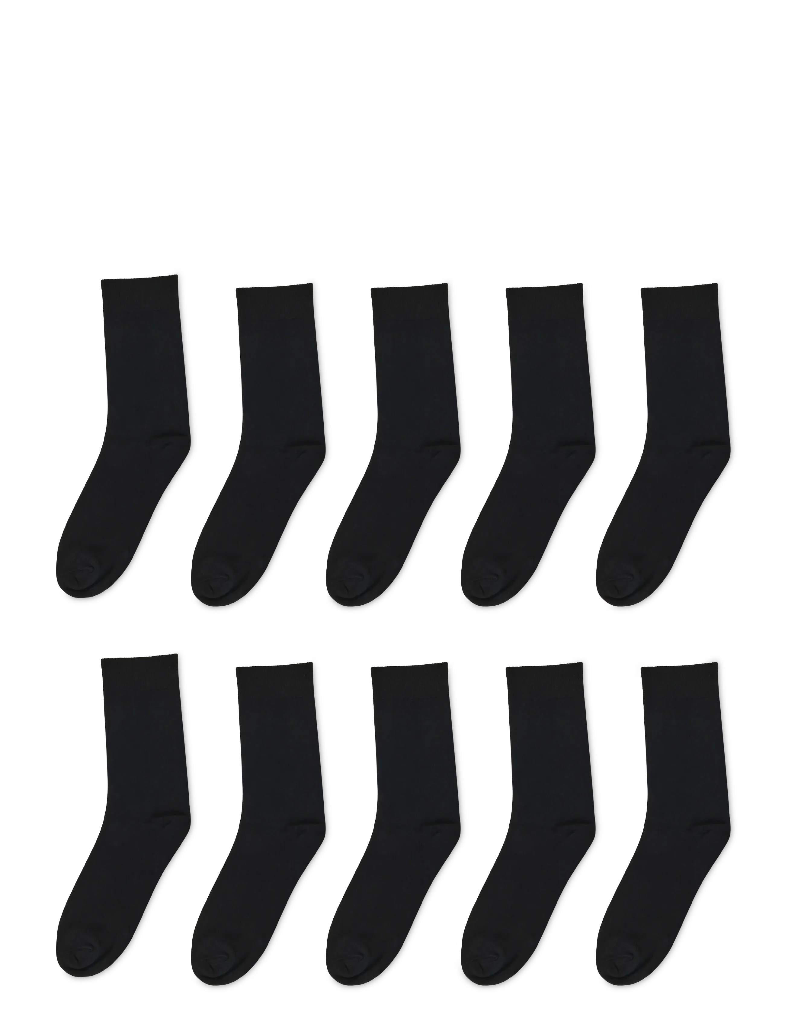 Shine Original - Solid 10 pack socks - lowest prices - black - 1