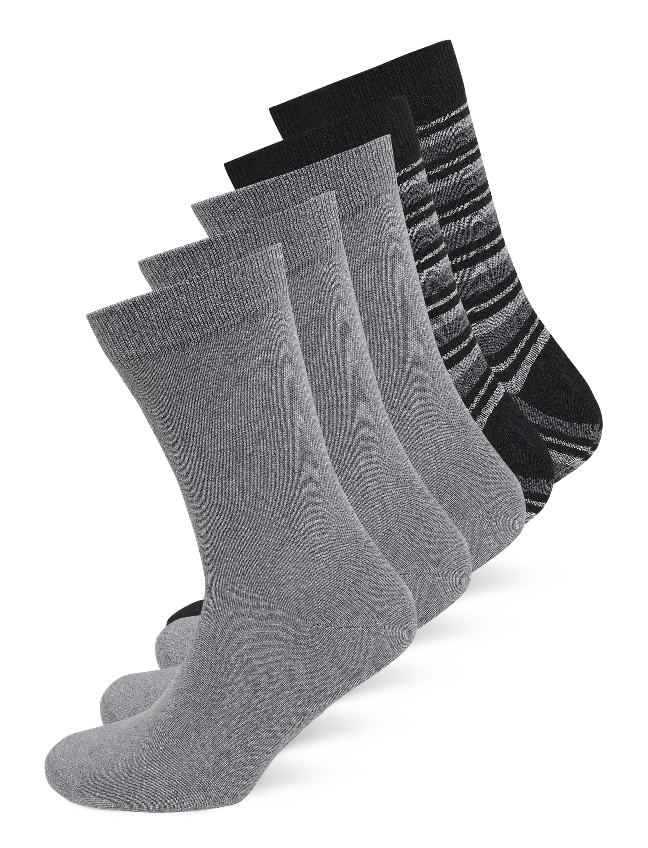 Shine Original - Mixed color 5 pack socks - lägsta priserna - grey - 1