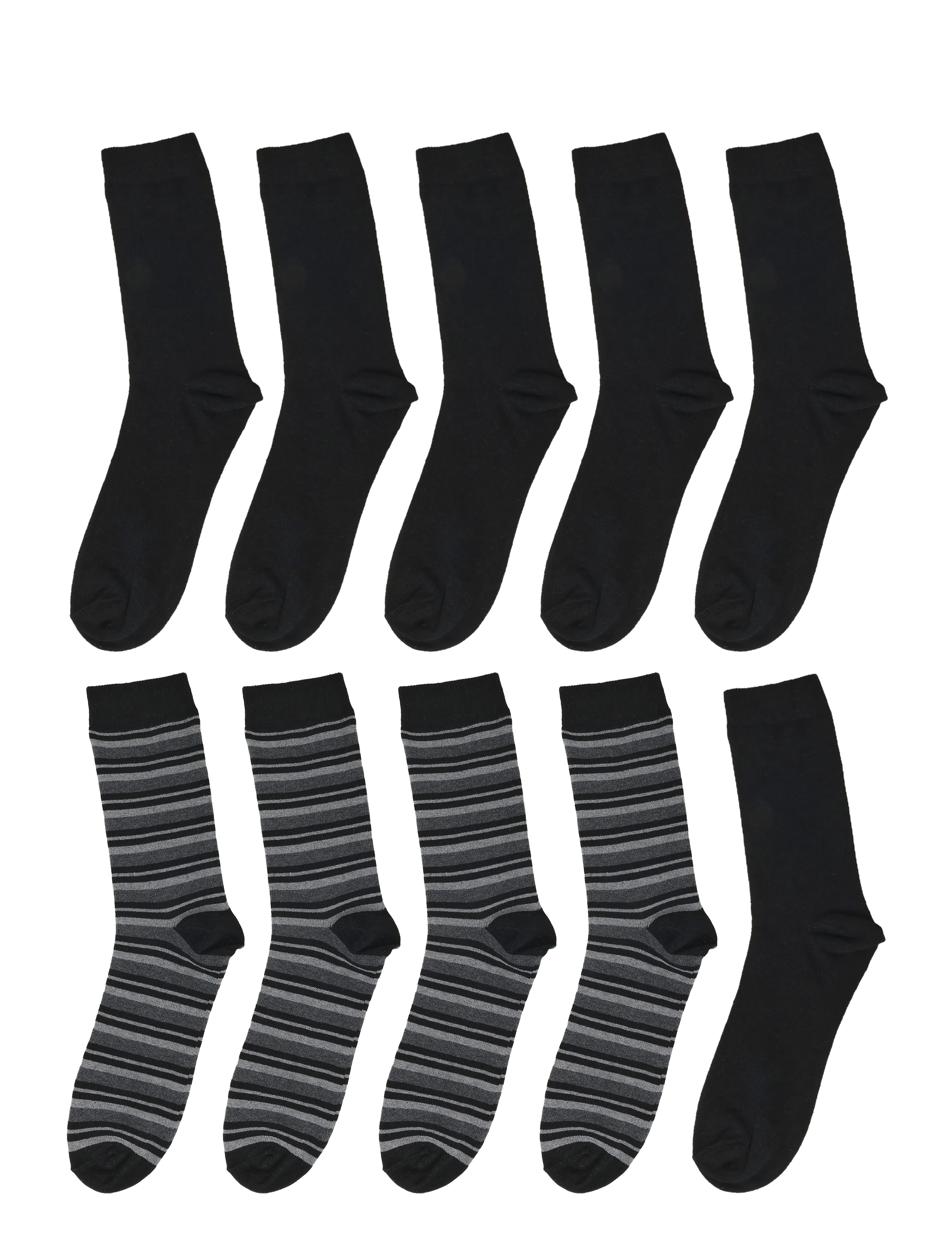 Shine Original - Mixed color 10 pack socks - lowest prices - black - 1