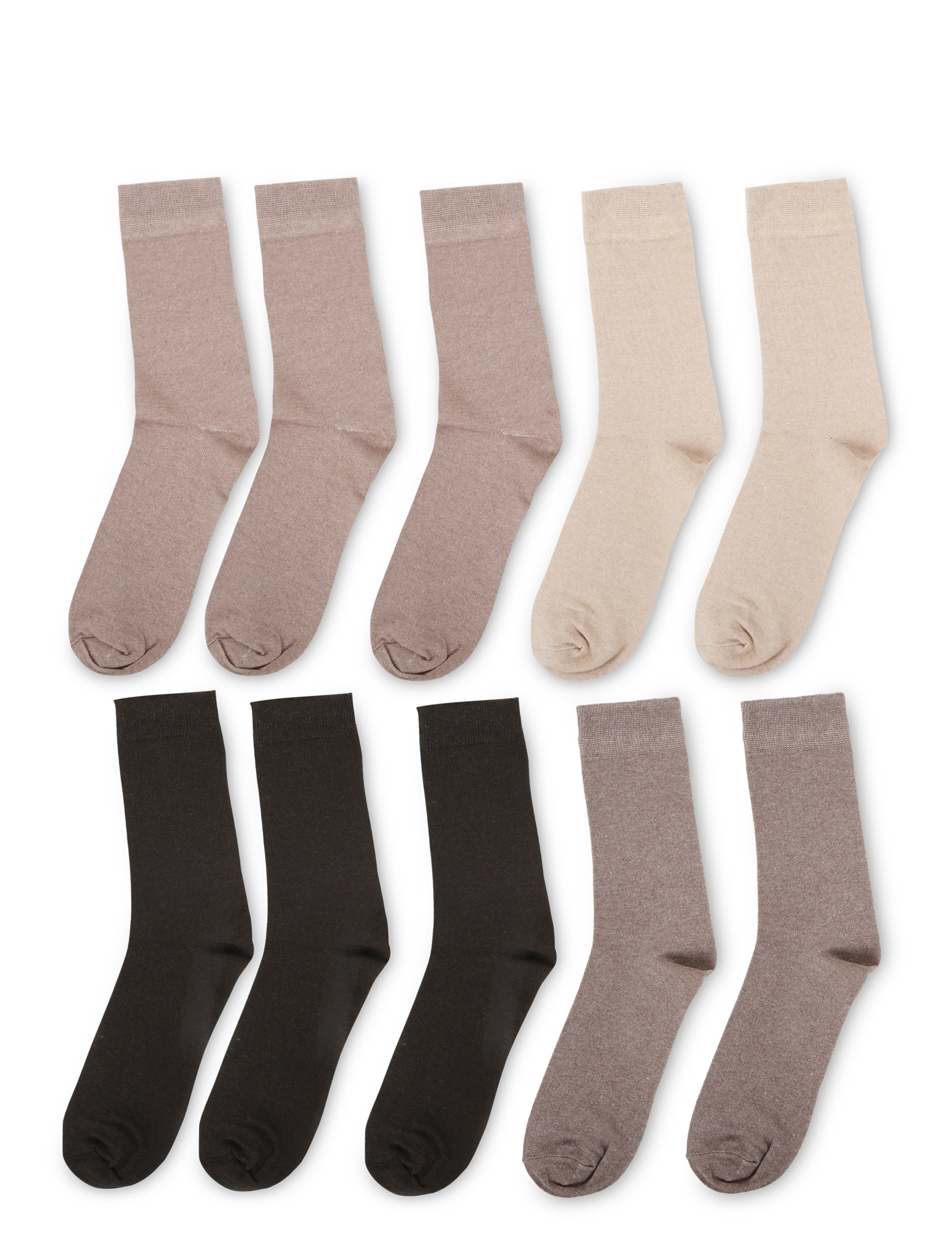 Shine Original - Mixed color 10 pack socks - madalaimad hinnad - brown mix - 1