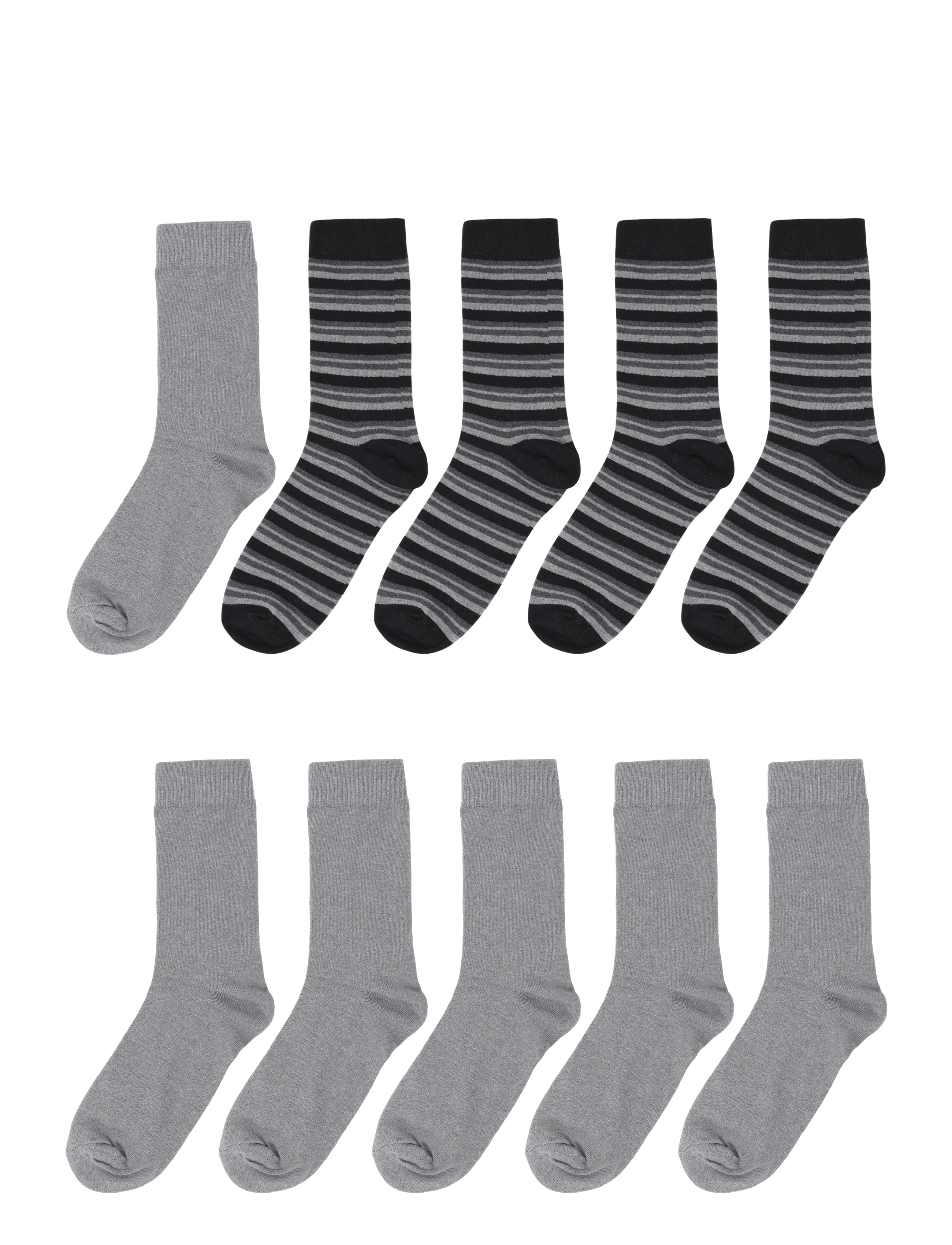 Shine Original - Mixed color 10 pack socks - laveste priser - grey - 1