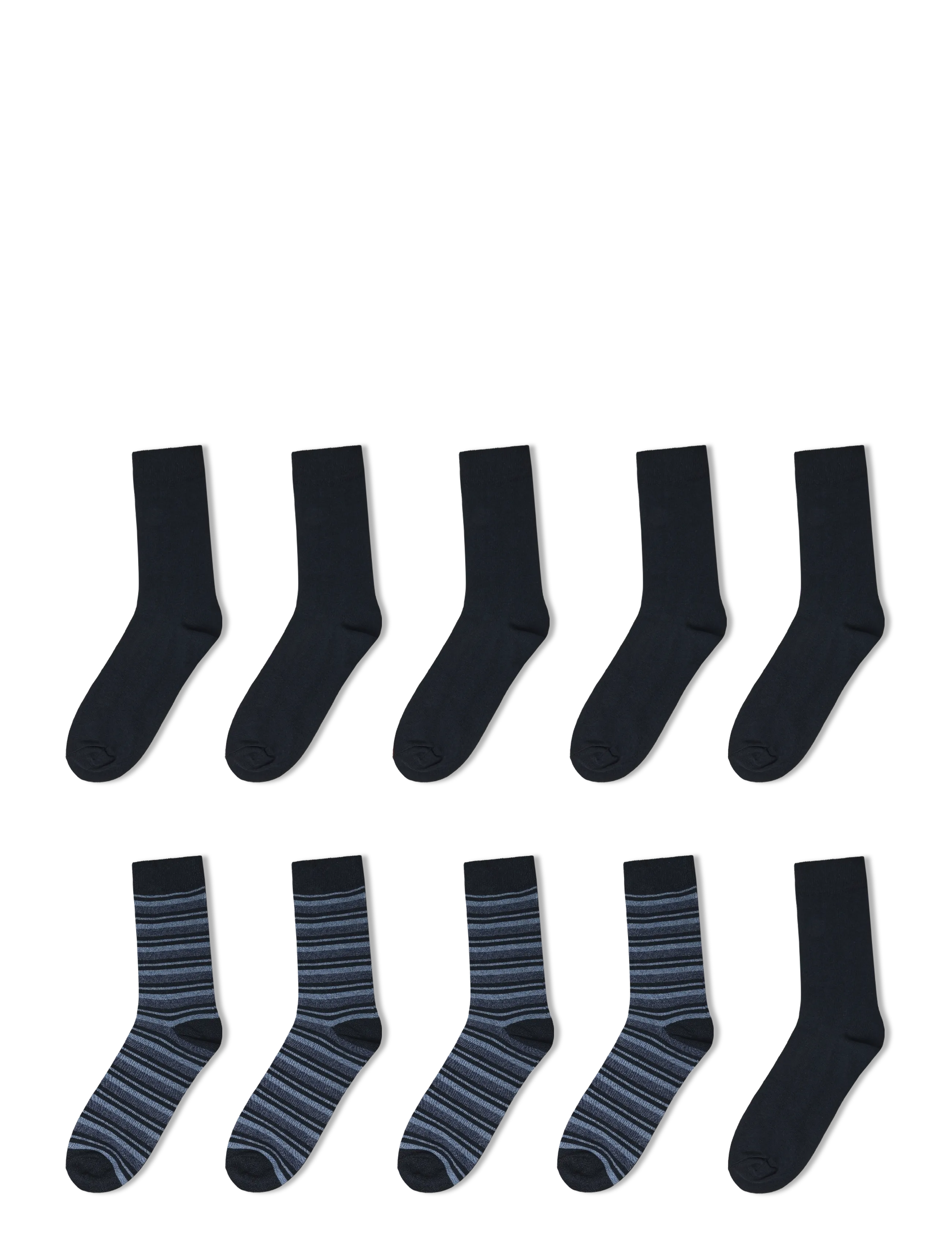 Shine Original - Mixed color 10 pack socks - lowest prices - navy - 1