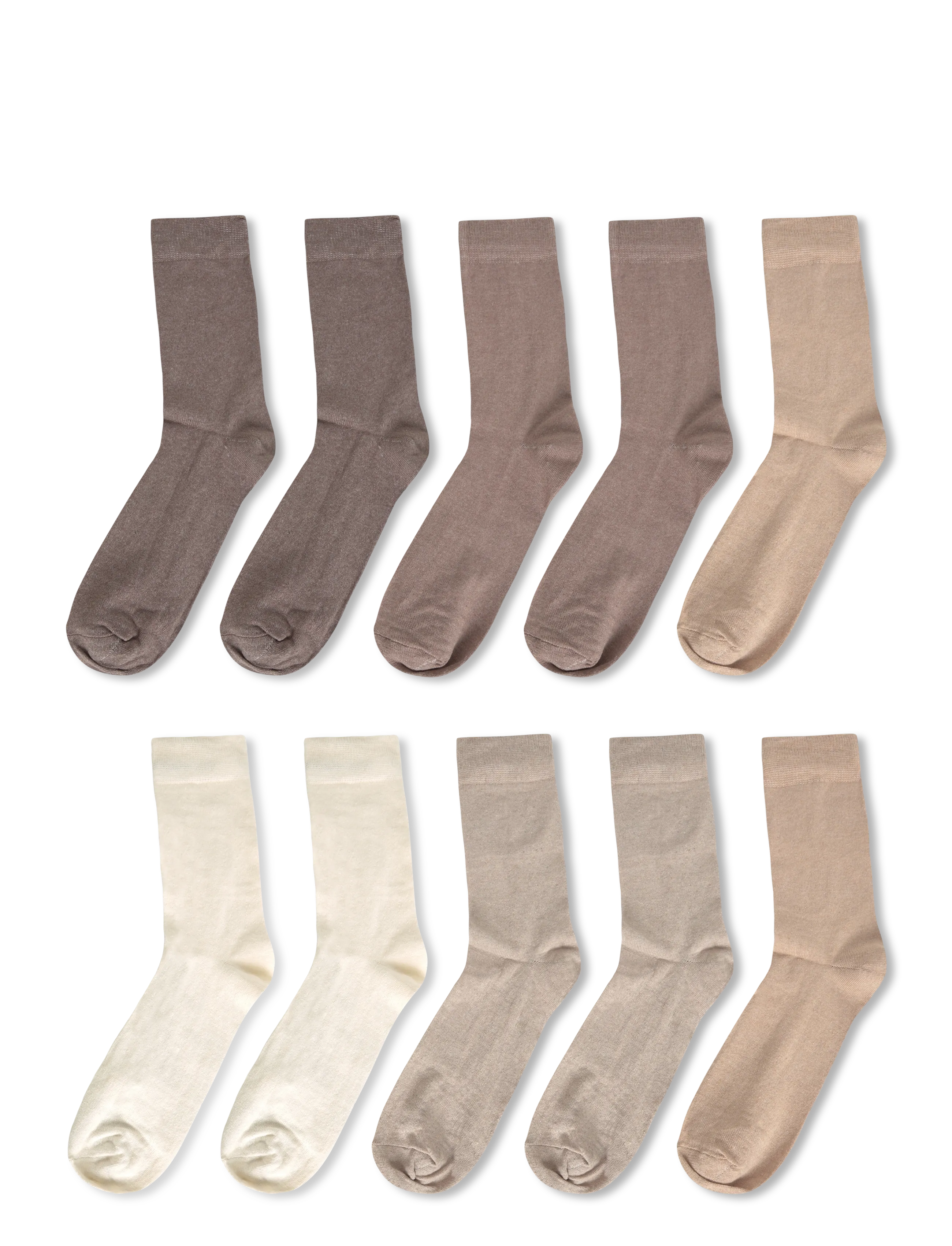 Shine Original - Mixed color 10 pack socks - madalaimad hinnad - stone mix - 1