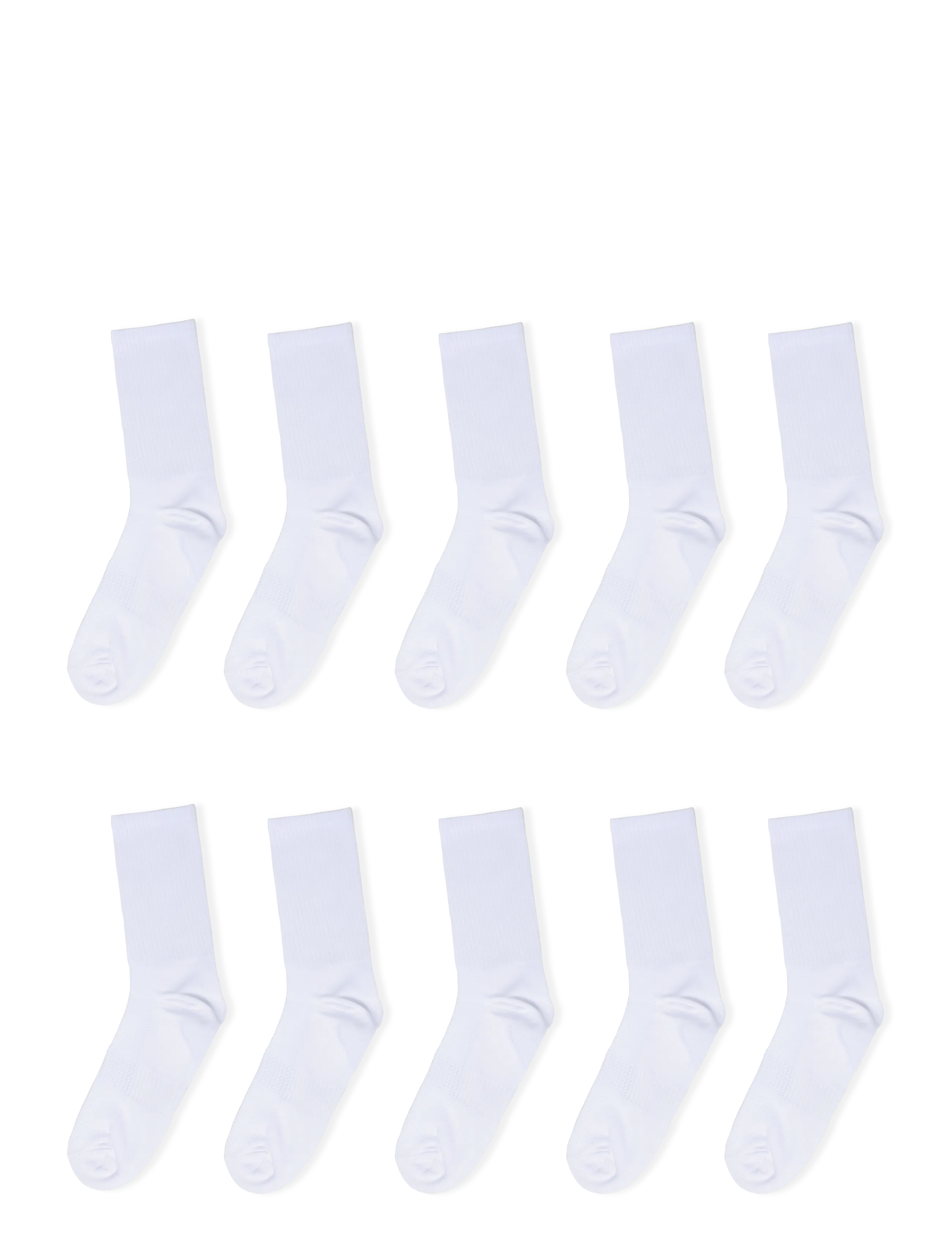 Shine Original - Sport socks 10 pack - lowest prices - white - 1