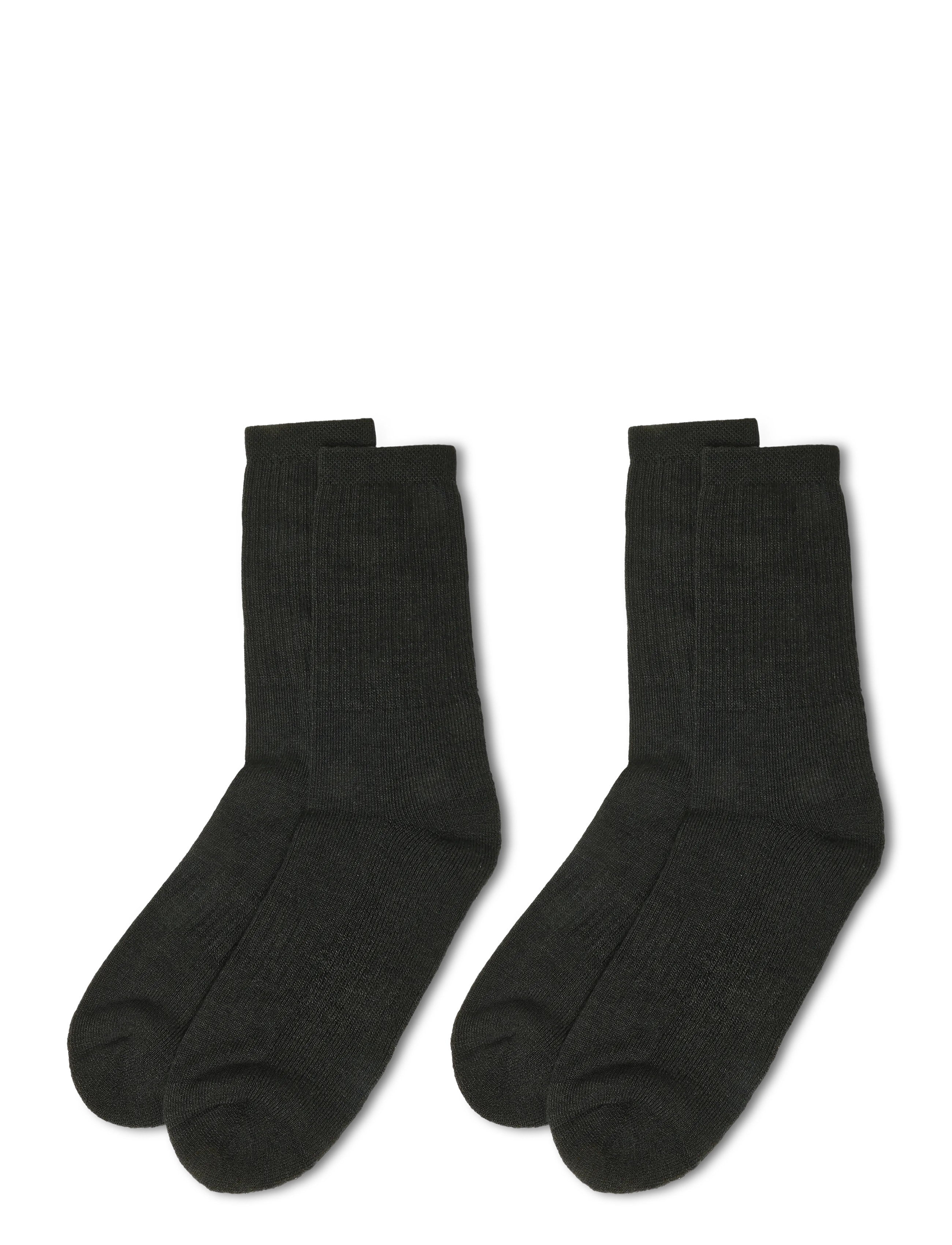 Shine Original - Quick dry merino sock 2 pack - lägsta priserna - black - 1
