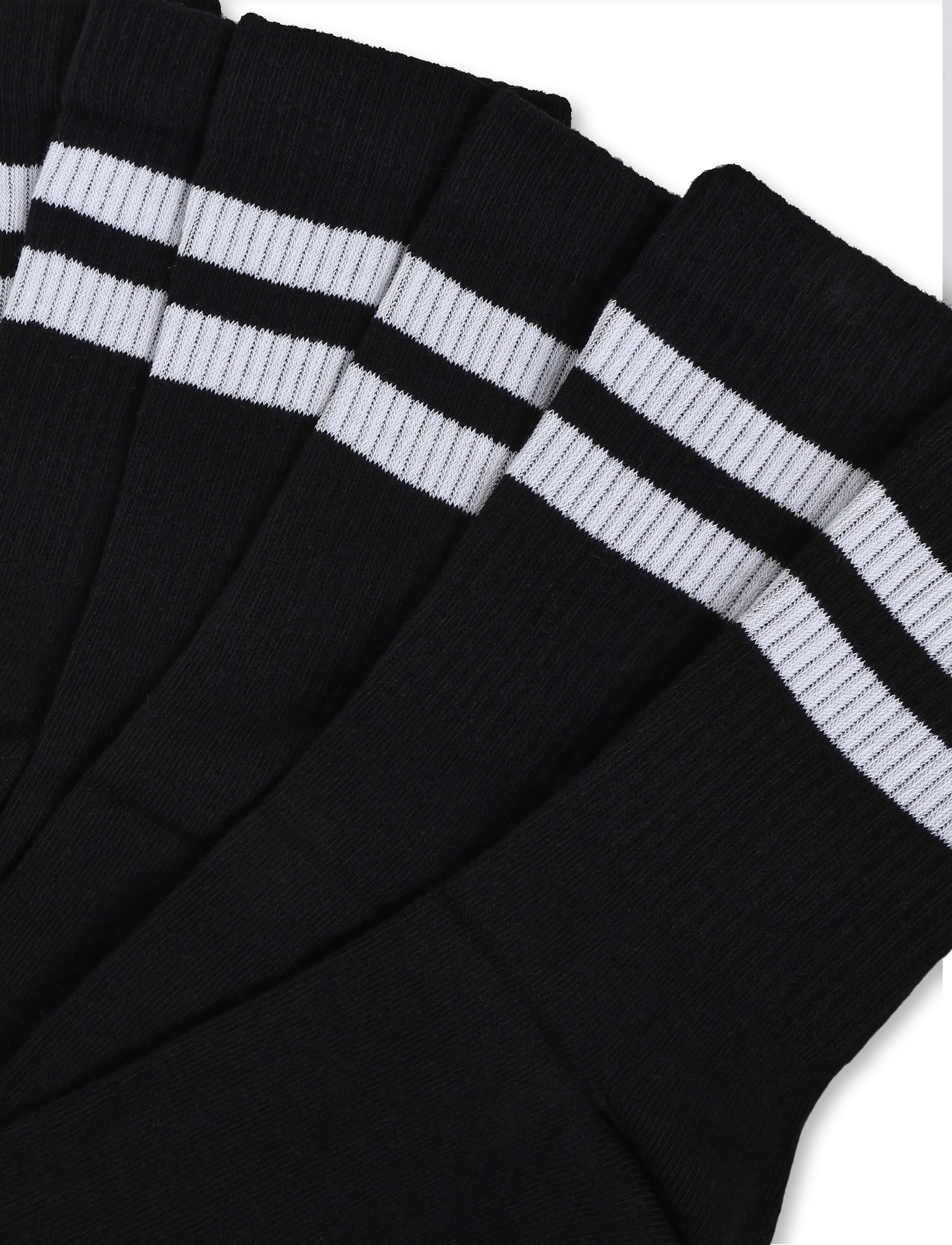 Shine Original - Tennis sock with stripes 5 pack - madalaimad hinnad - black stripe - 2