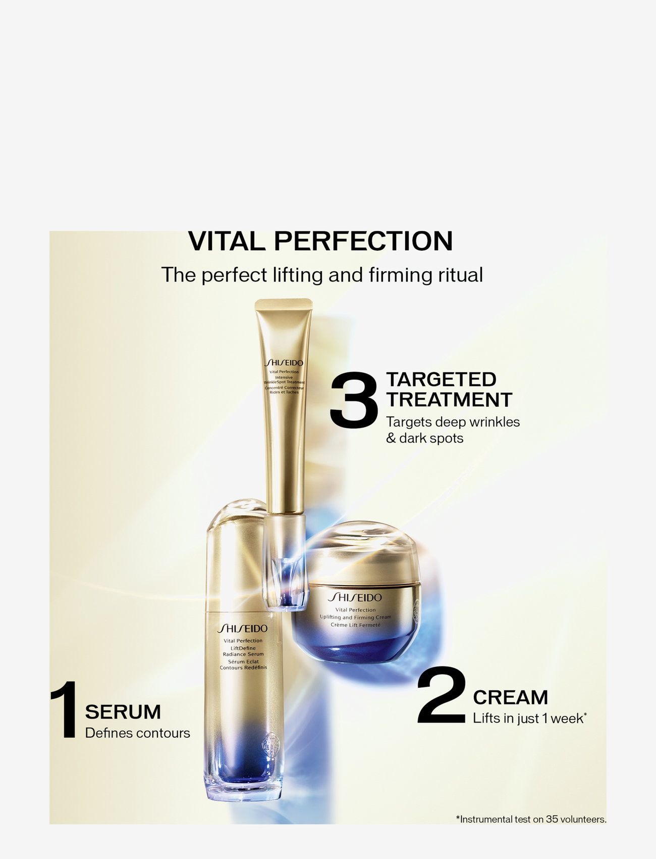 Shiseido - Vital Perfection Liftdefine Radiance Serum - serum & oljor  - no color - 4