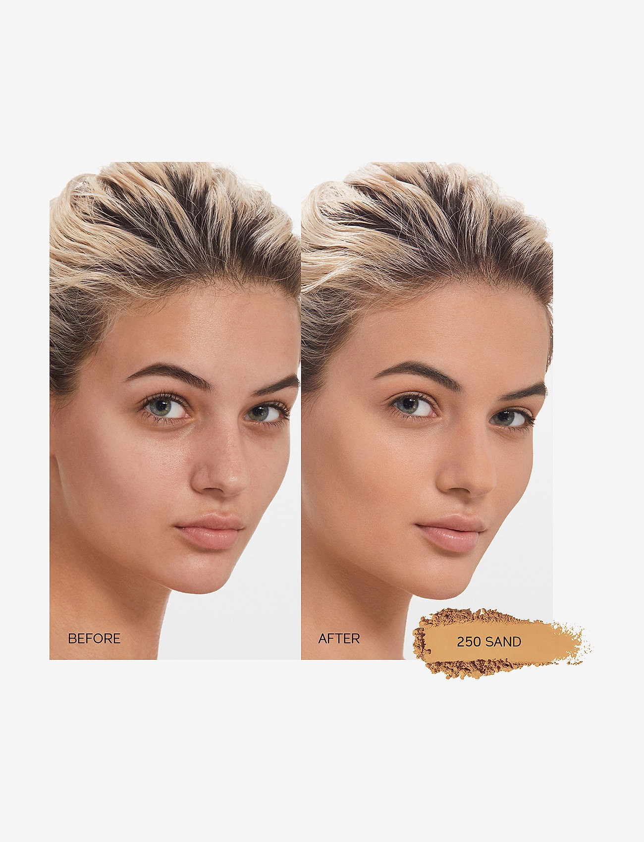 Shiseido - Synchro Skin Self-Refreshing Custom Finish Powder Foundation - smink - 250 - 2