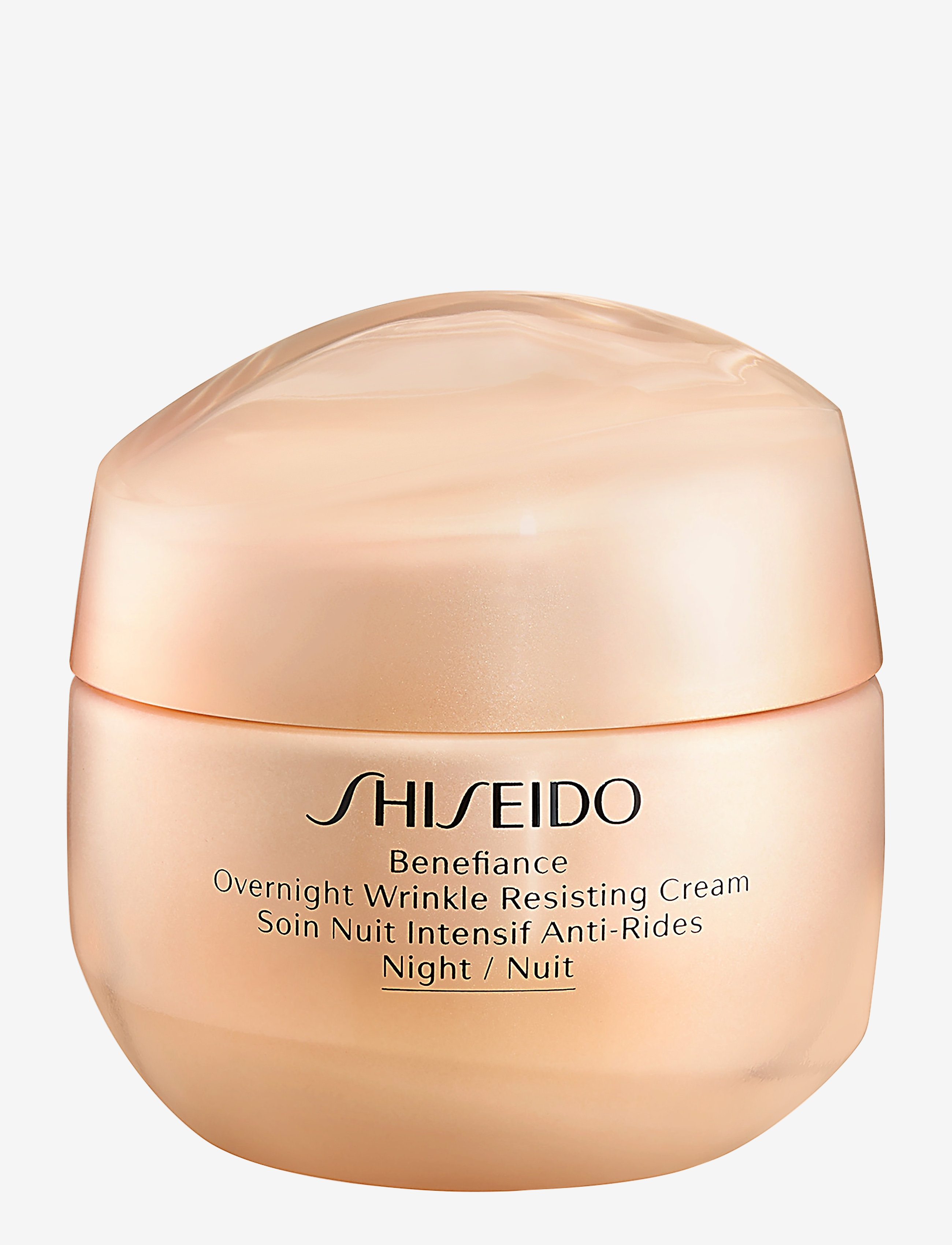 Shiseido Benefiance Wrinkle Smoothing Night Cream, Day Cremes, Nude, Str: 50ML