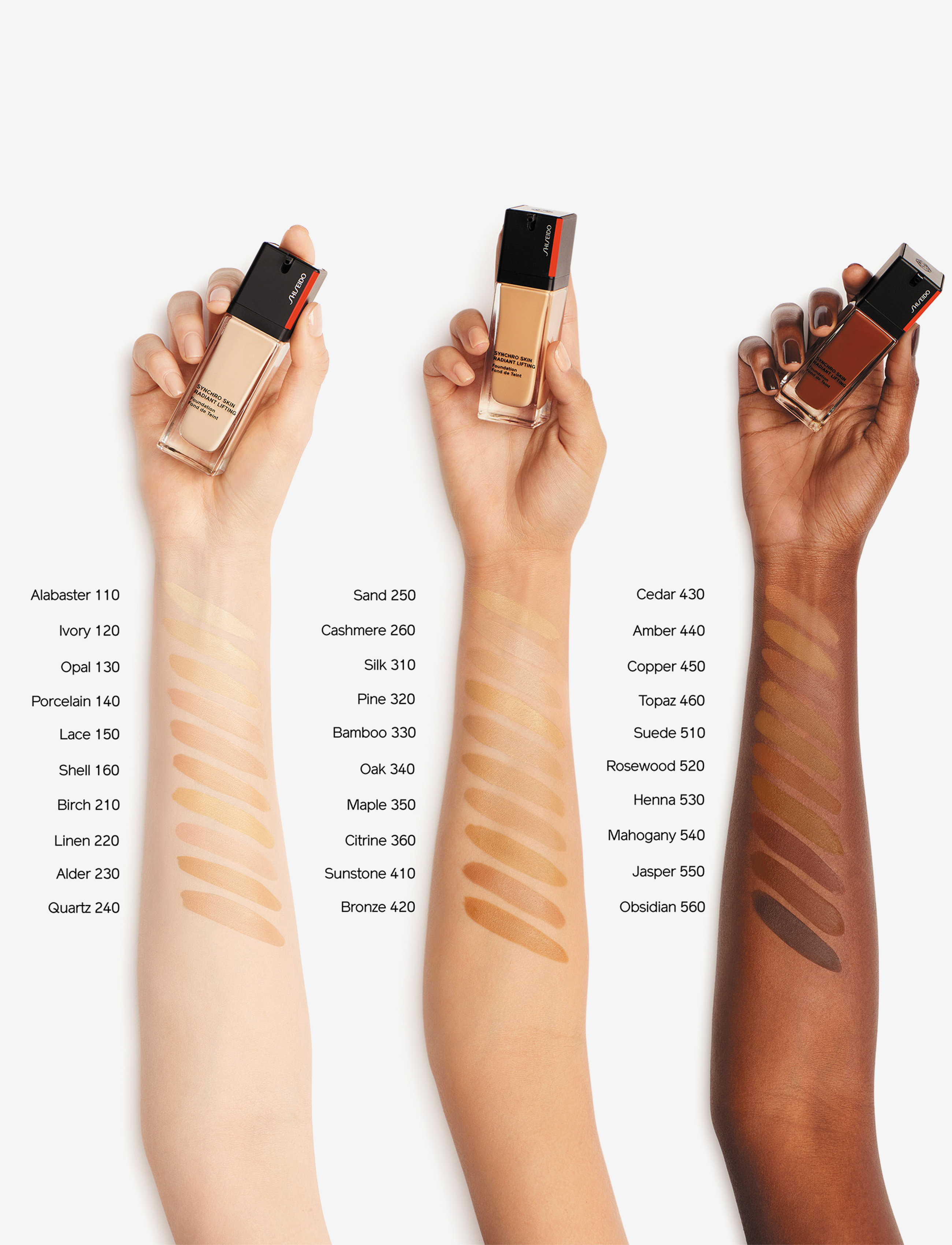 Shiseido - Shiseido Synchro Skin Radiant Lifting Foundation - smink - 410 sunstone - 3