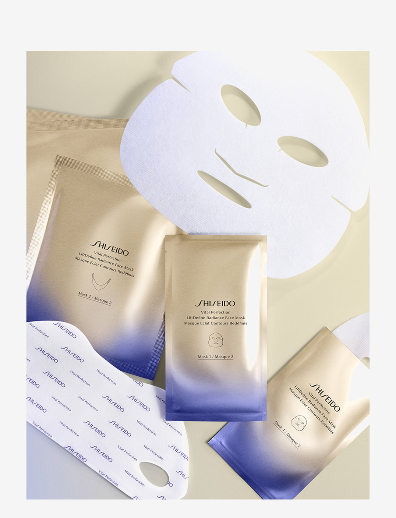 Shiseido - Vital Perfection Liftdefine Radiance Face Mask - hudpleje - no color - 2