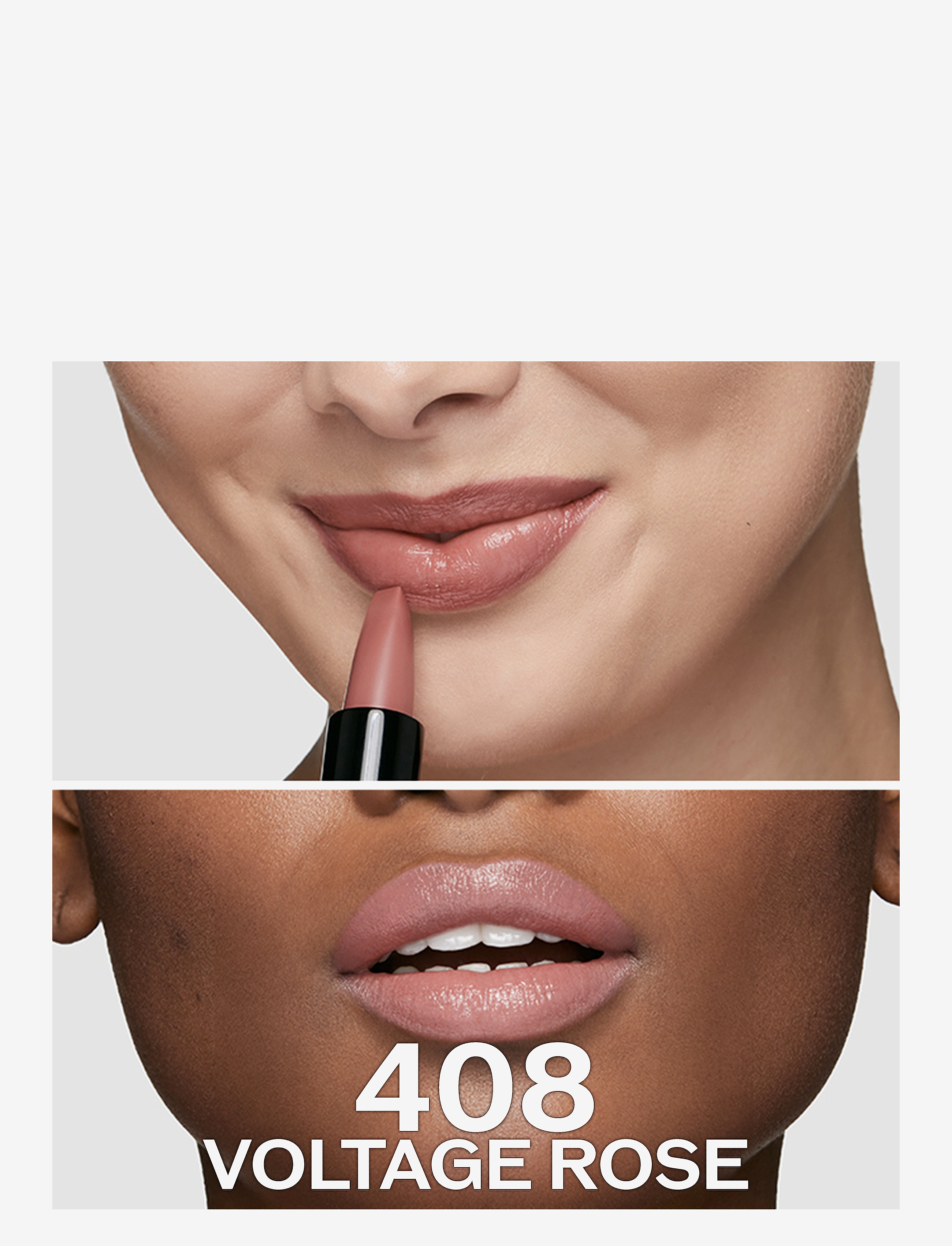 Shiseido - TechnoSatin Gel Lipstick - 408 voltage rose - 2