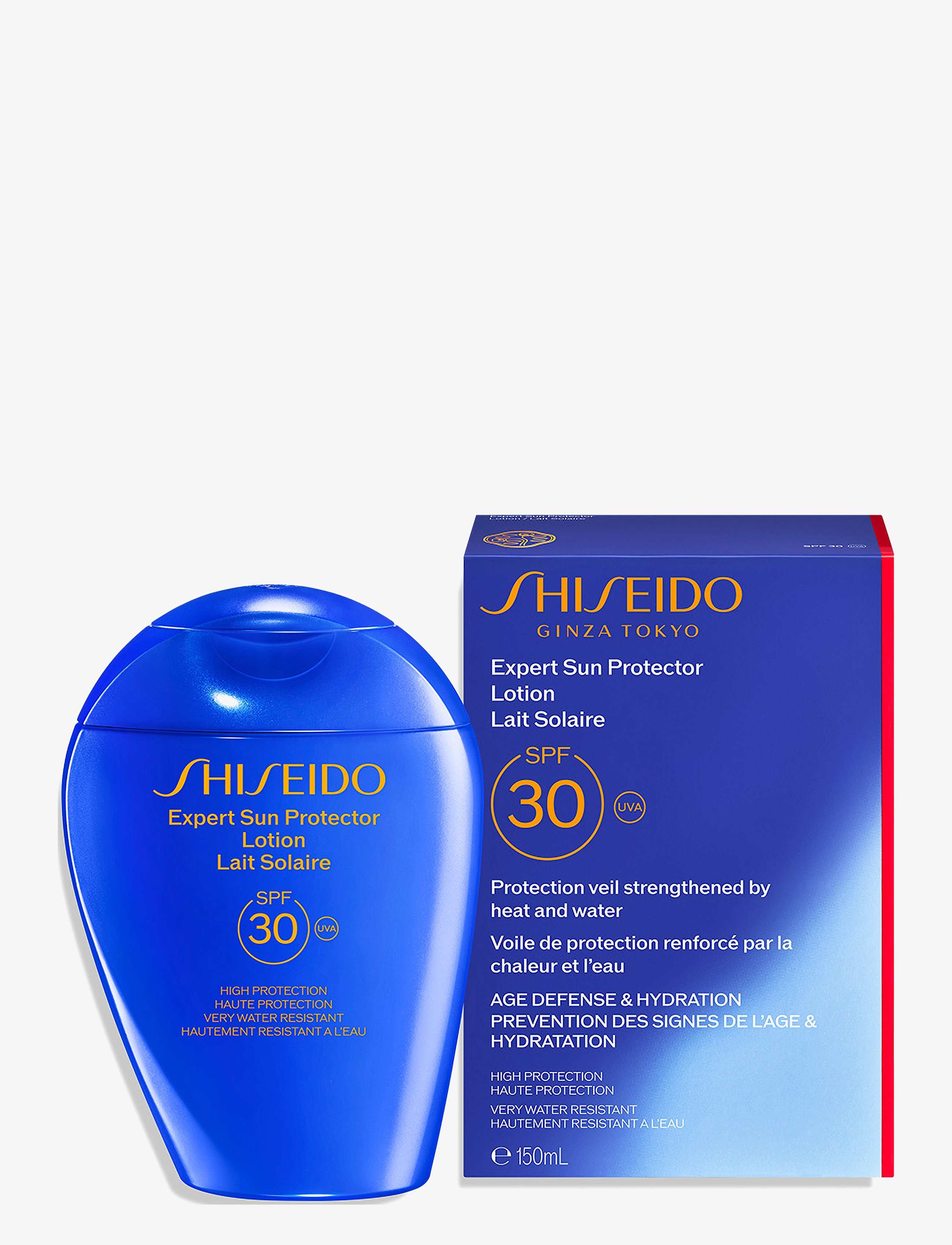 Shiseido Global Sun Care Sun Lotion Spf30, Ansigt, Nude, Str: 150 ml