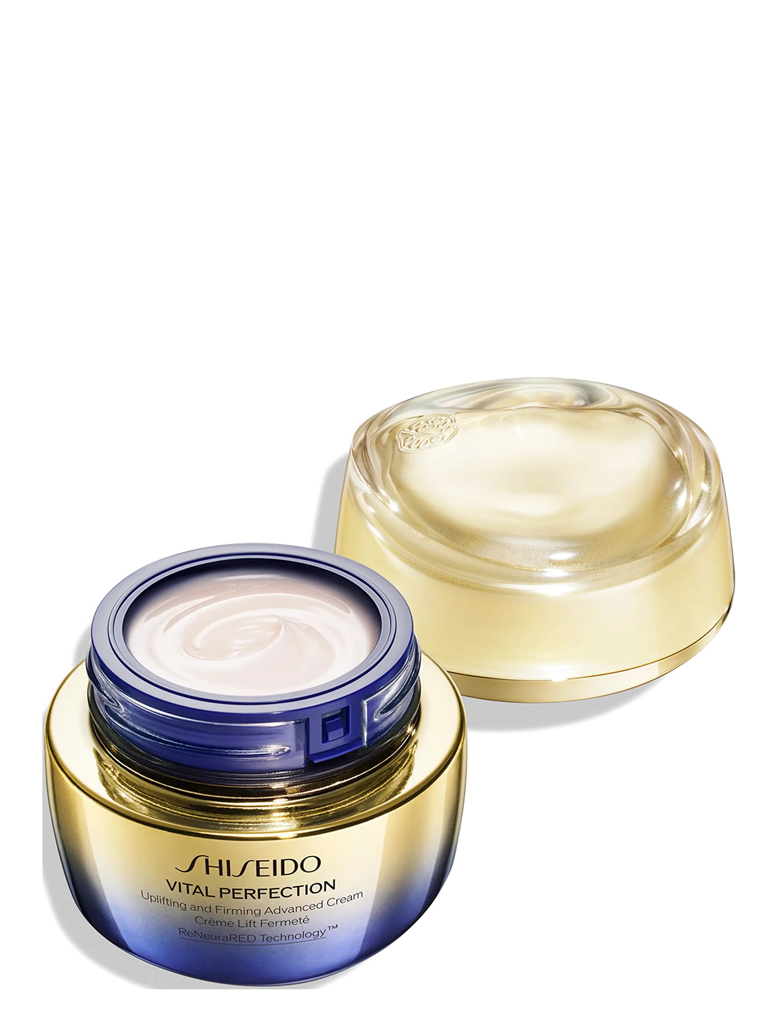 Shiseido - Vital Perfection Advanced Cream - sommarens hudvård - clear - 1