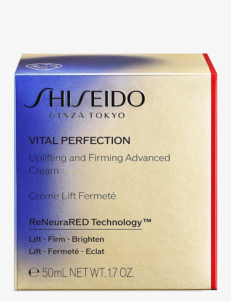 Shiseido - Vital Perfection Advanced Cream - sommarens hudvård - clear - 3