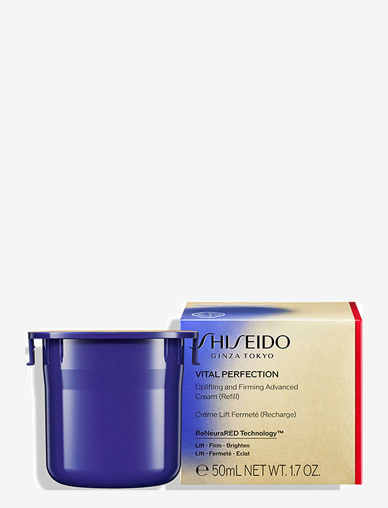 Shiseido - Vital Perfection Advanced Cream Refill - fuktpleie - clear - 0