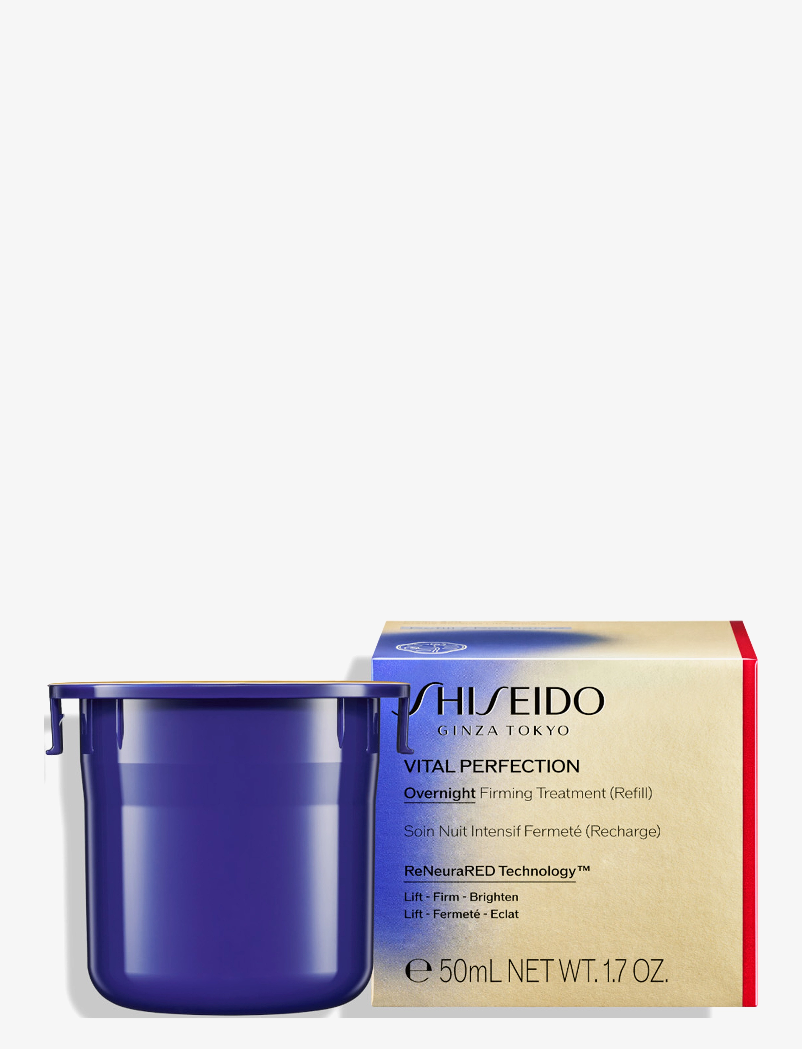 Shiseido Vital Perfection Advanced Overnight Treatment Refill - Vis alt - CLEAR / undefined