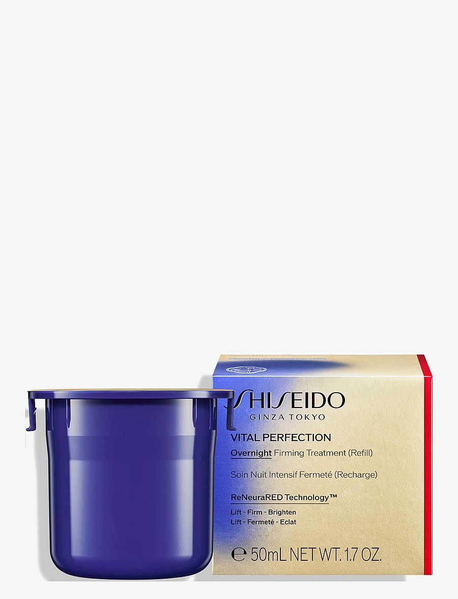 Shiseido - Vital Perfection Advanced Overnight Treatment Refill - suvine nahk - clear - 0